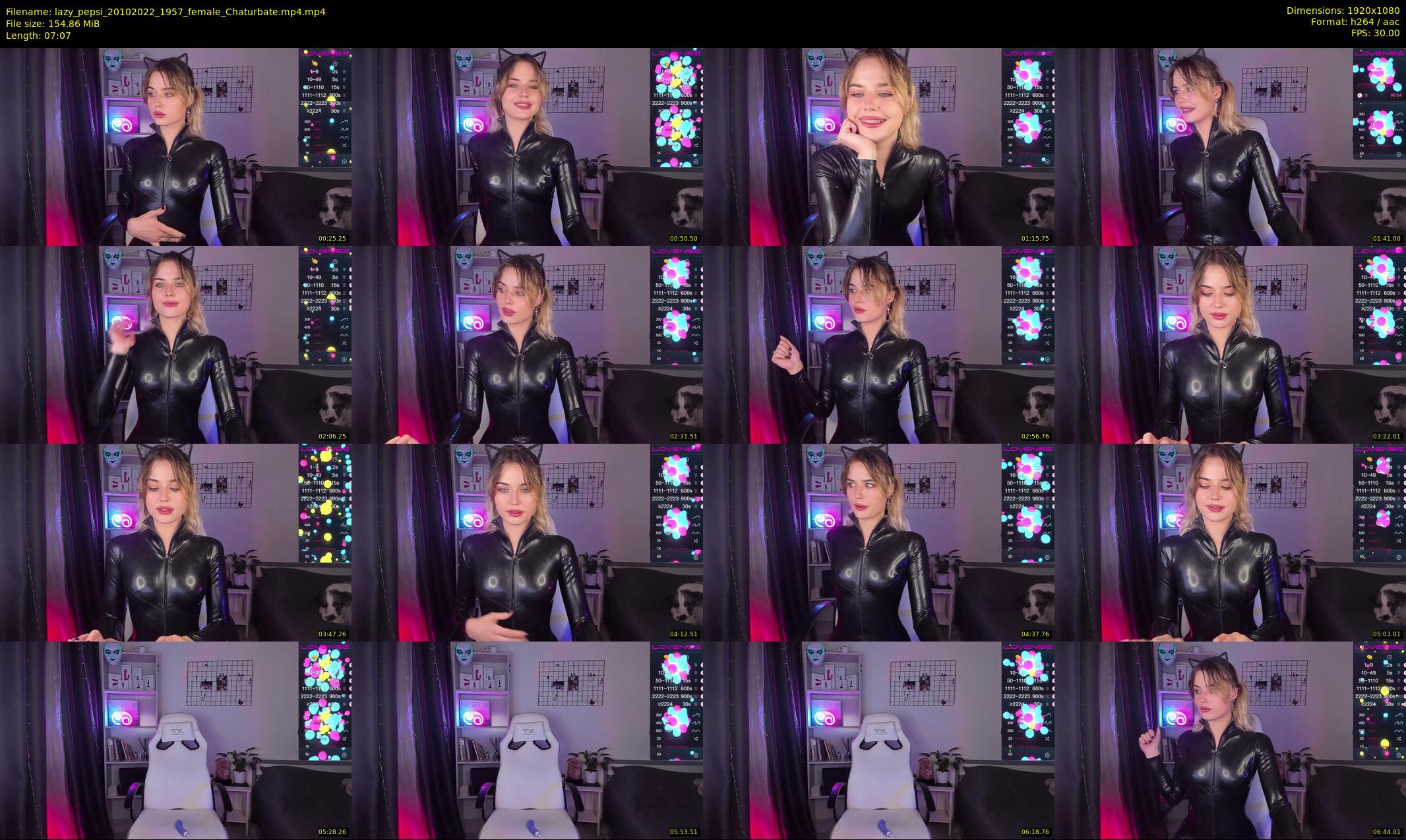 lazy_pepsi — 8 minute Chaturbate female cam show recording, 1080p, Oct 20, 2022