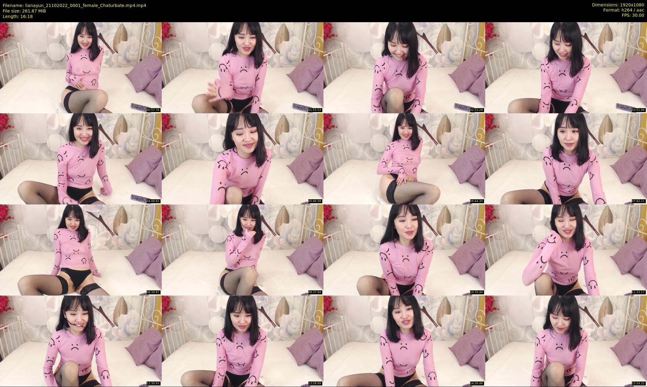 lianayun — 17 minute Chaturbate female cam show recording, 1080p, Oct 21, 2022