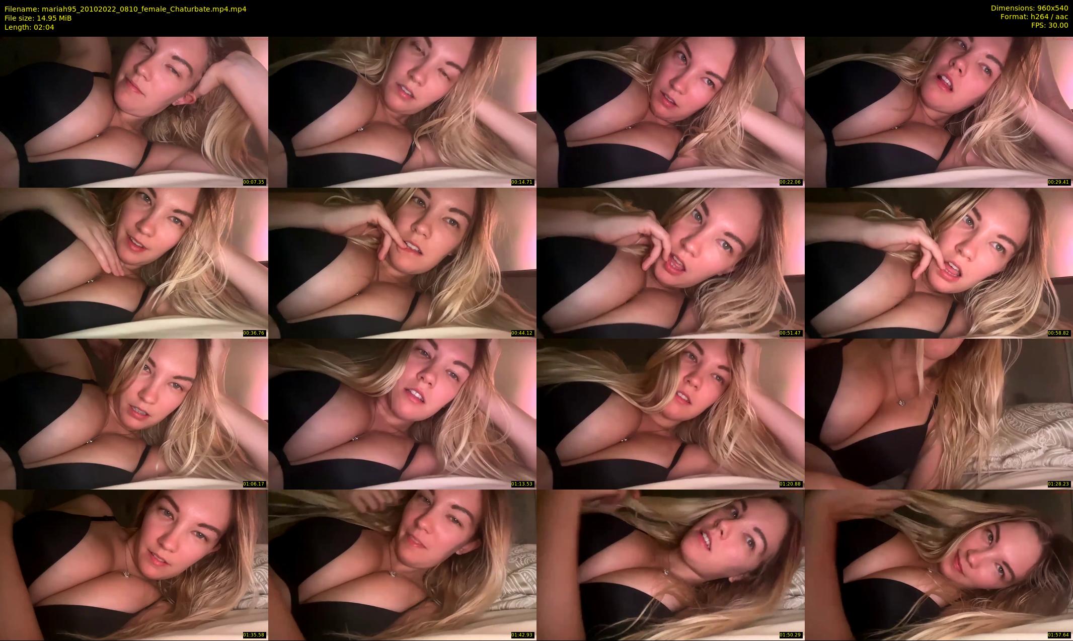mariah95 — 3 minute Chaturbate female cam show recording, 480p, Oct 20, 2022