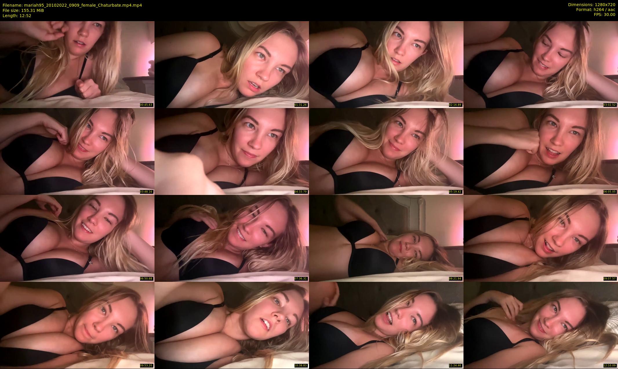 mariah95 — 13 minute Chaturbate female cam show recording, 720p, Oct 20, 2022
