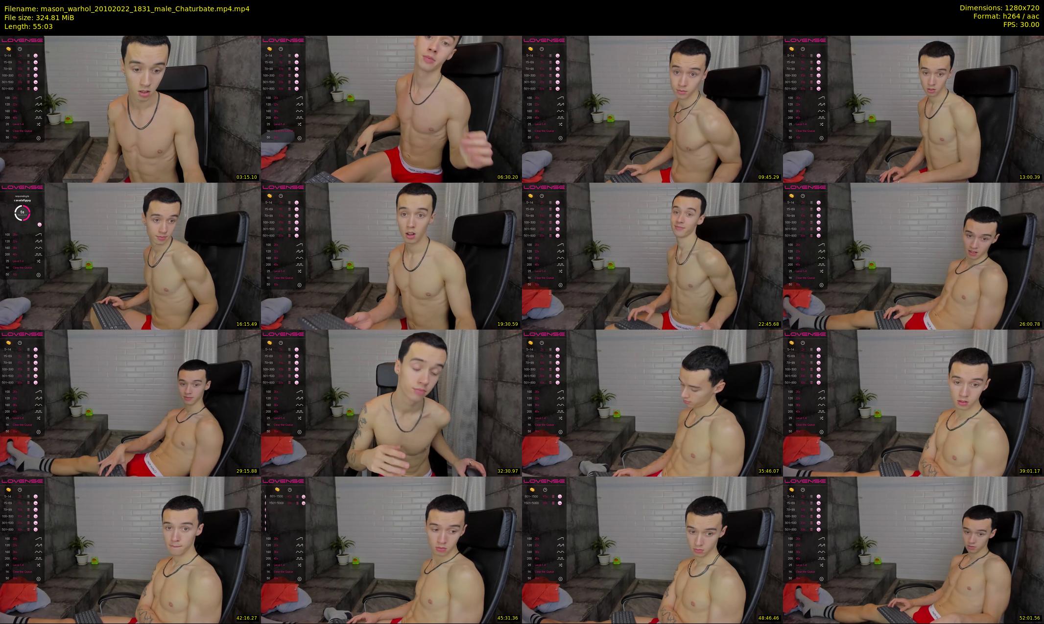 mason_warhol — 56 minute Chaturbate male cam show recording, 720p, Oct 20, 2022