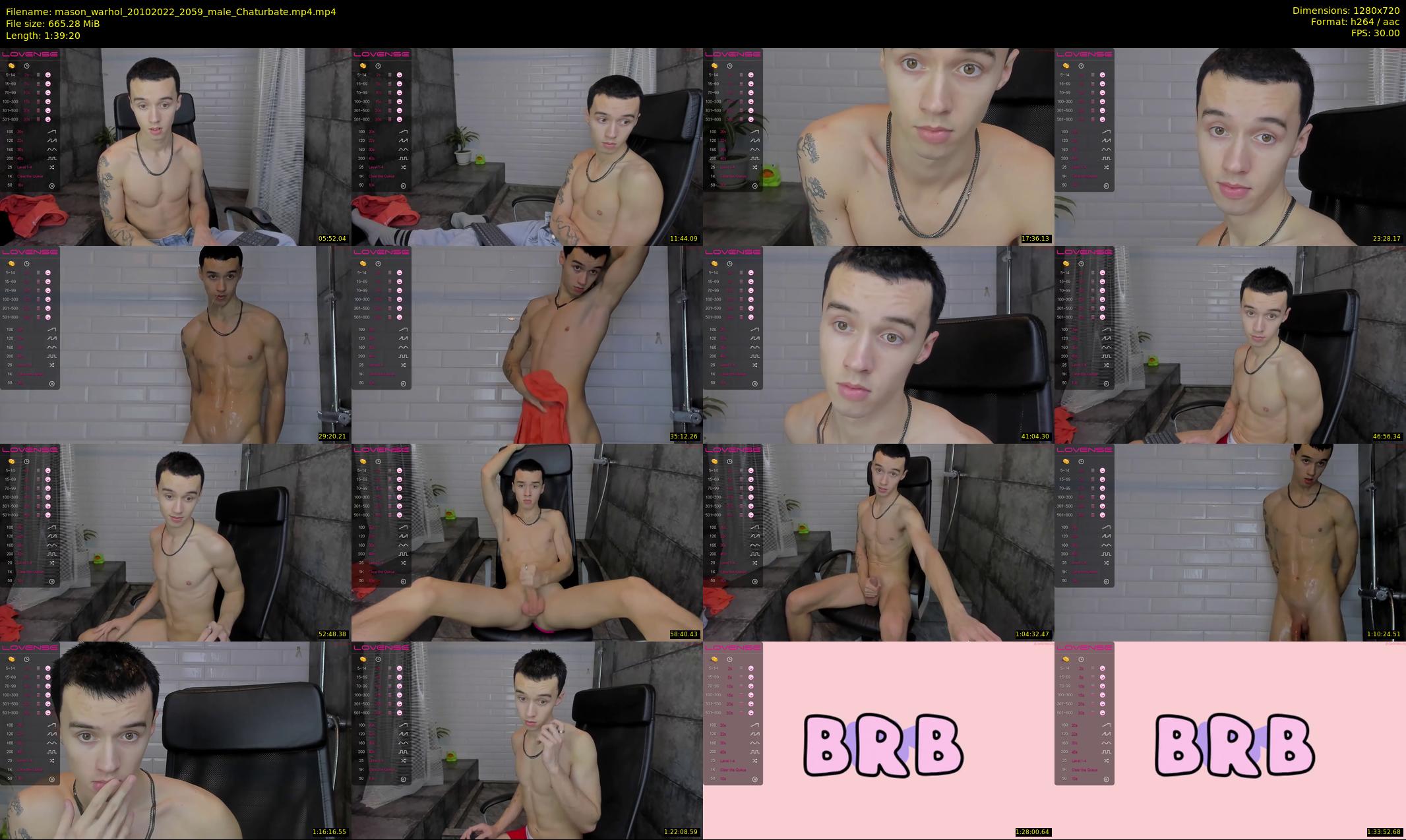 mason_warhol — 100 minute Chaturbate male cam show recording, 720p, Oct 20, 2022