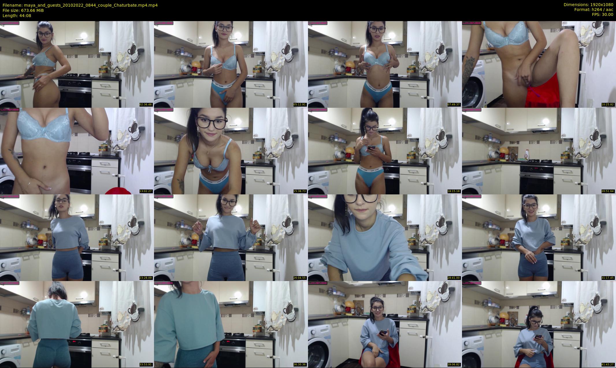 maya_and_guests — 45 minute Chaturbate couple cam show recording, 1080p, Oct 20, 2022