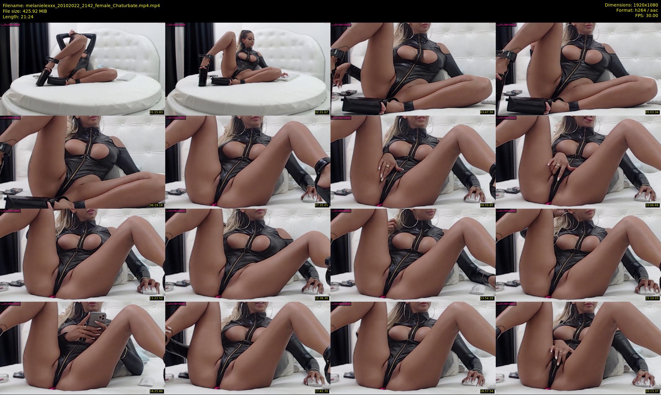 melanielexxx — 22 minute Chaturbate female cam show recording, 1080p, Oct 20, 2022