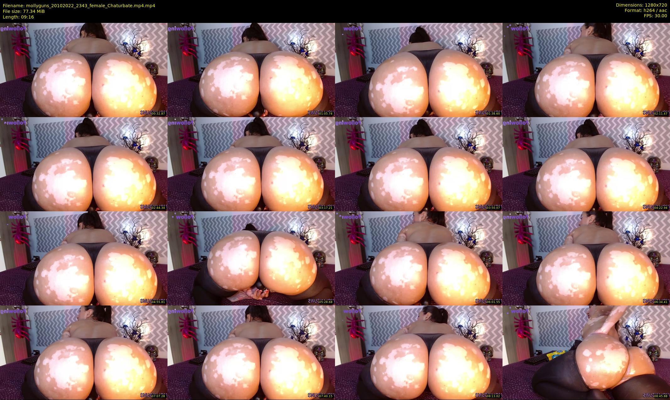 mollyguns — 10 minute Chaturbate female cam show recording, 720p, Oct 20, 2022