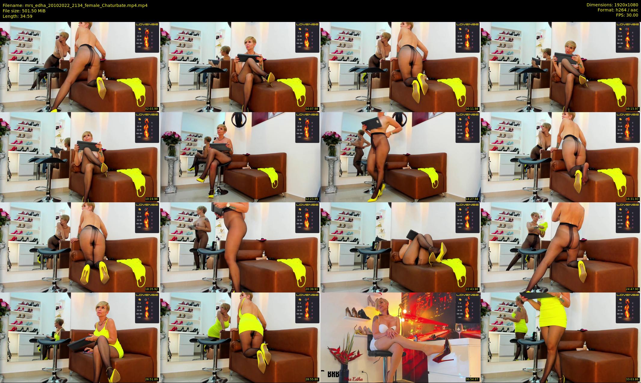 mrs_edha — 35 minute Chaturbate female cam show recording, 1080p, Oct 20, 2022