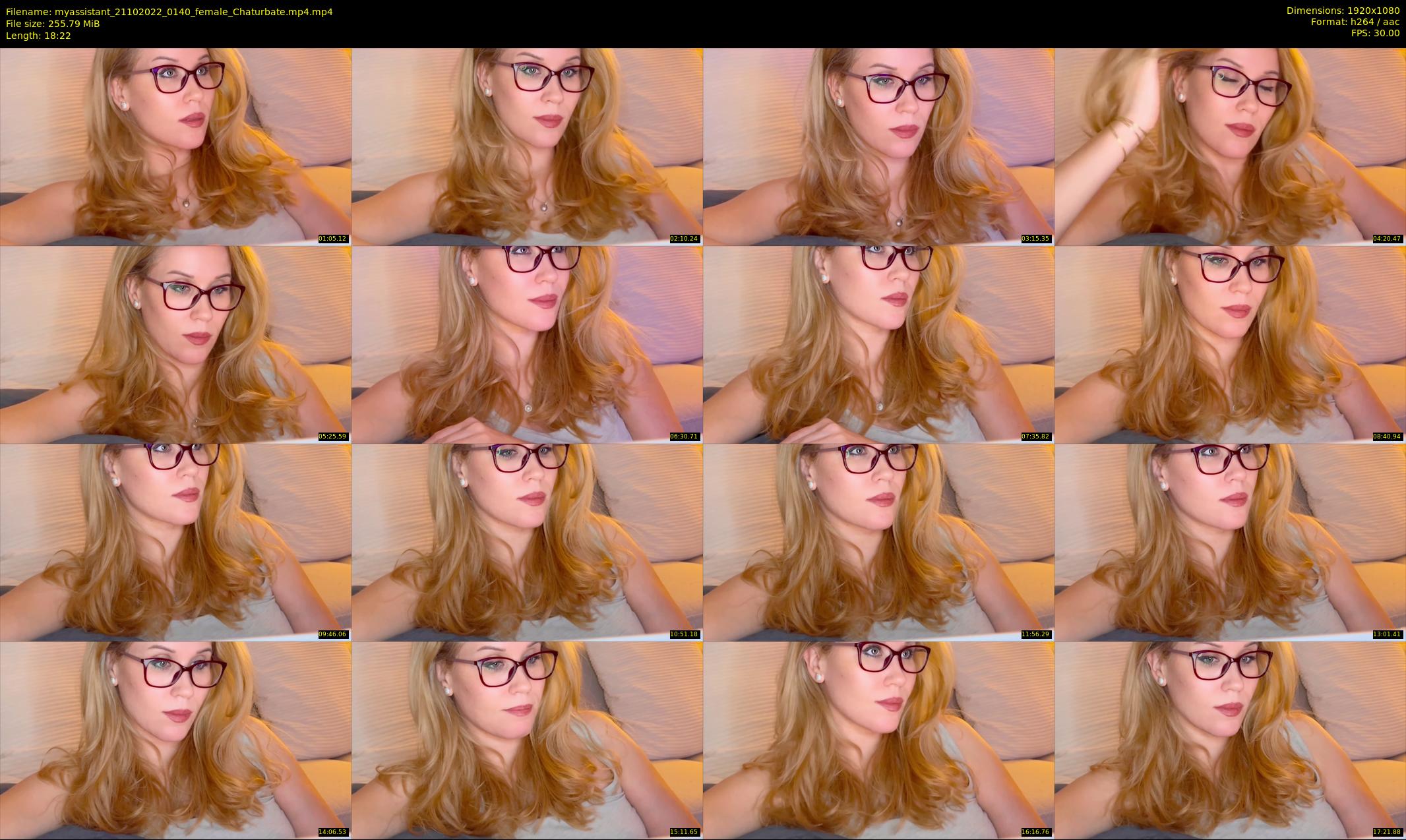 myassistant — 19 minute Chaturbate female cam show recording, 1080p, Oct 21, 2022