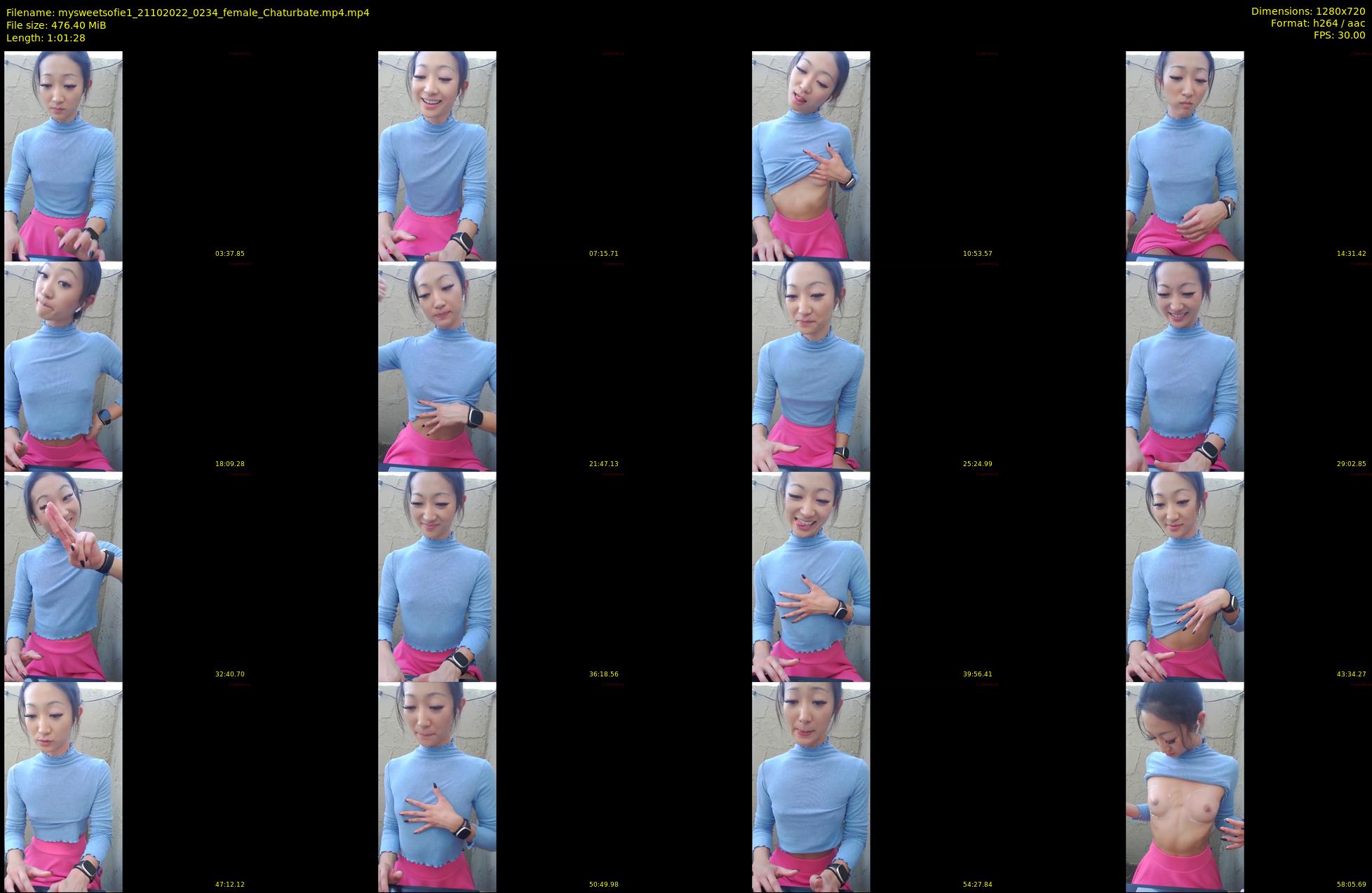 mysweetsofie1 — 62 minute Chaturbate female cam show recording, 720p, Oct 21, 2022