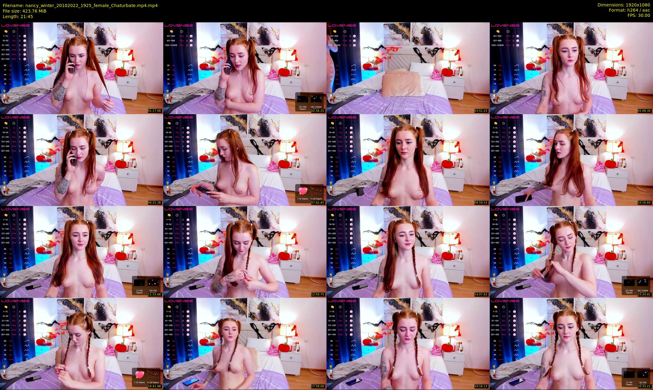 nancy_winter — 22 minute Chaturbate female cam show recording, 1080p, Oct 20, 2022
