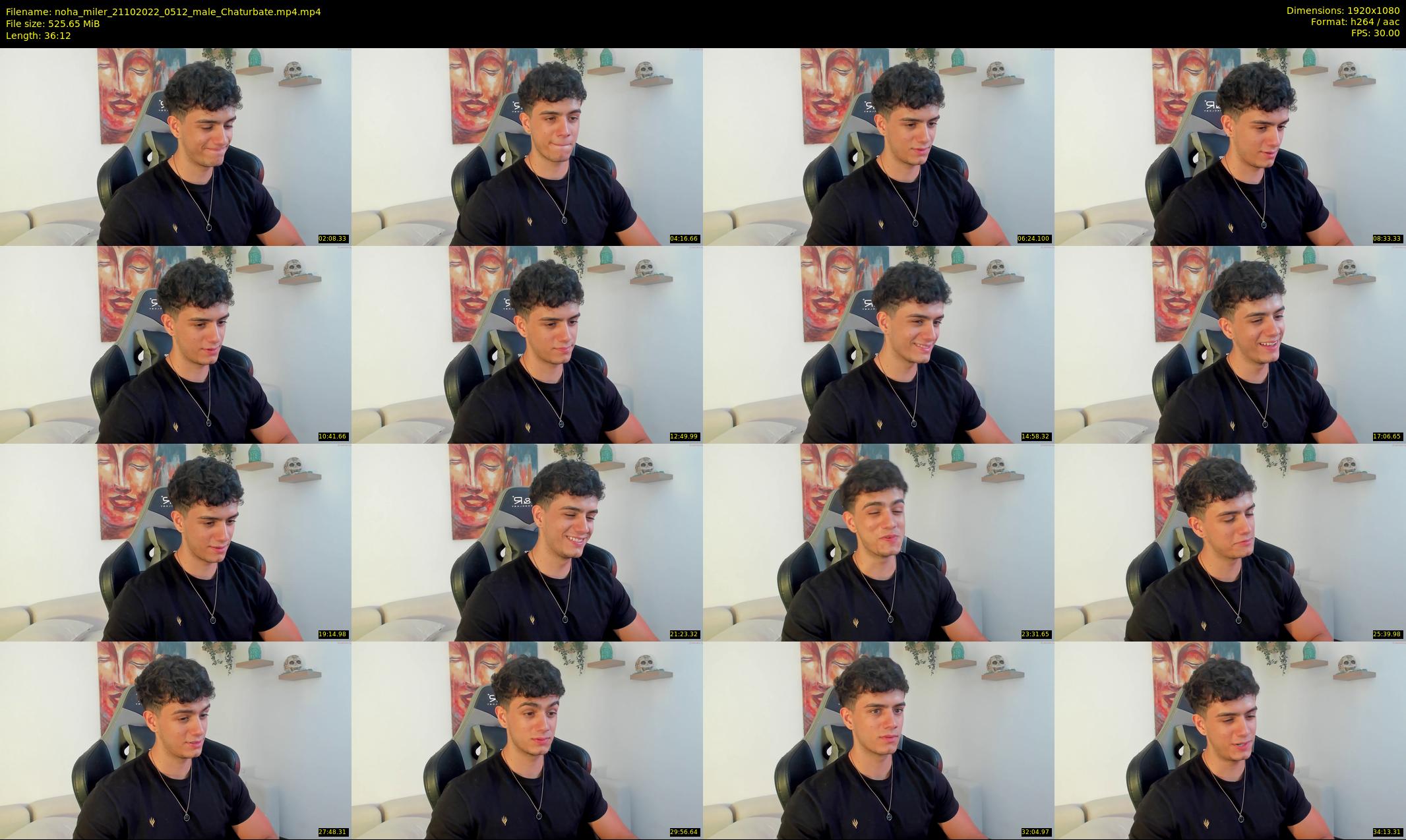 noha_miler — 37 minute Chaturbate male cam show recording, 1080p, Oct 21, 2022