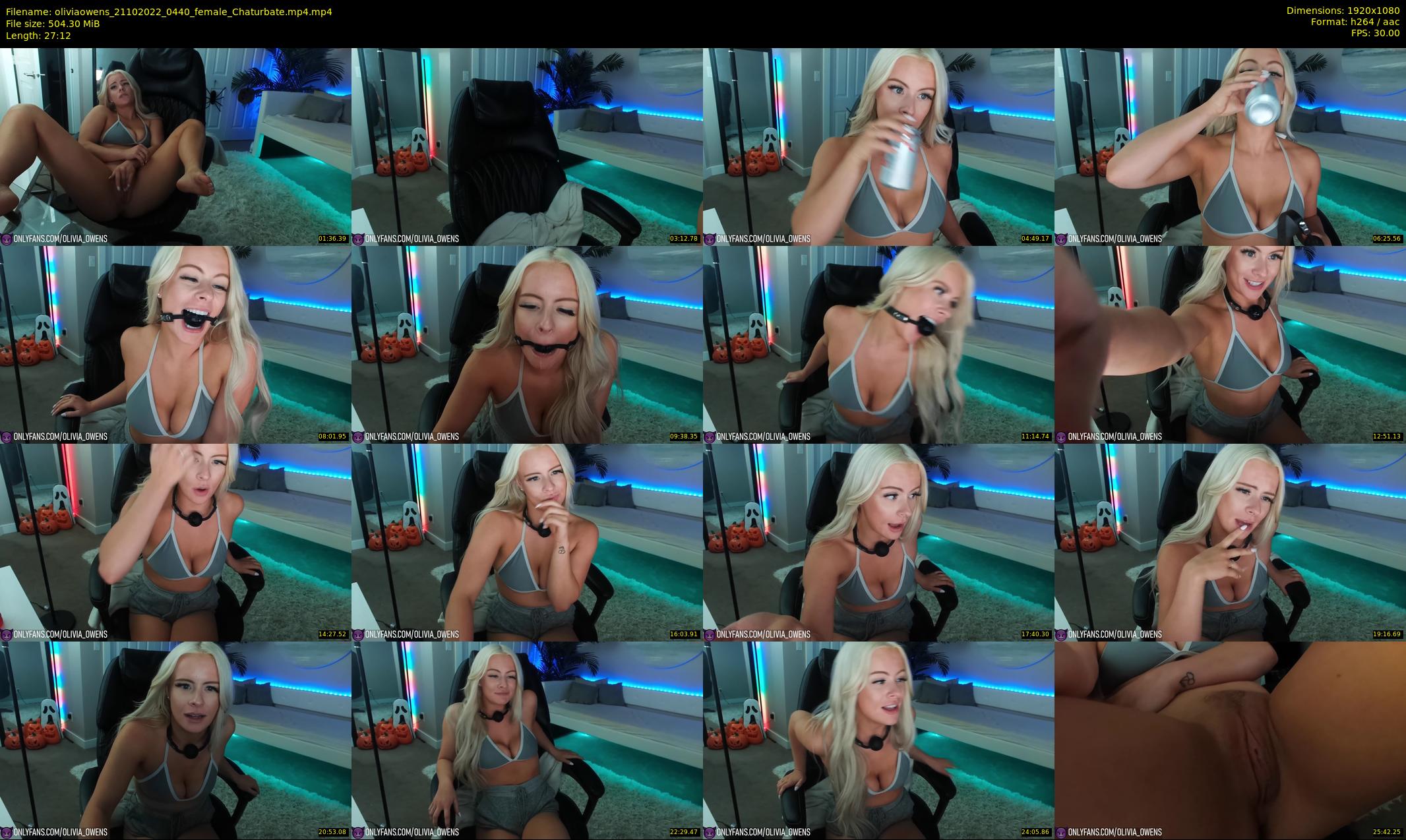 oliviaowens — 28 minute Chaturbate female cam show recording, 1080p, Oct 21, 2022