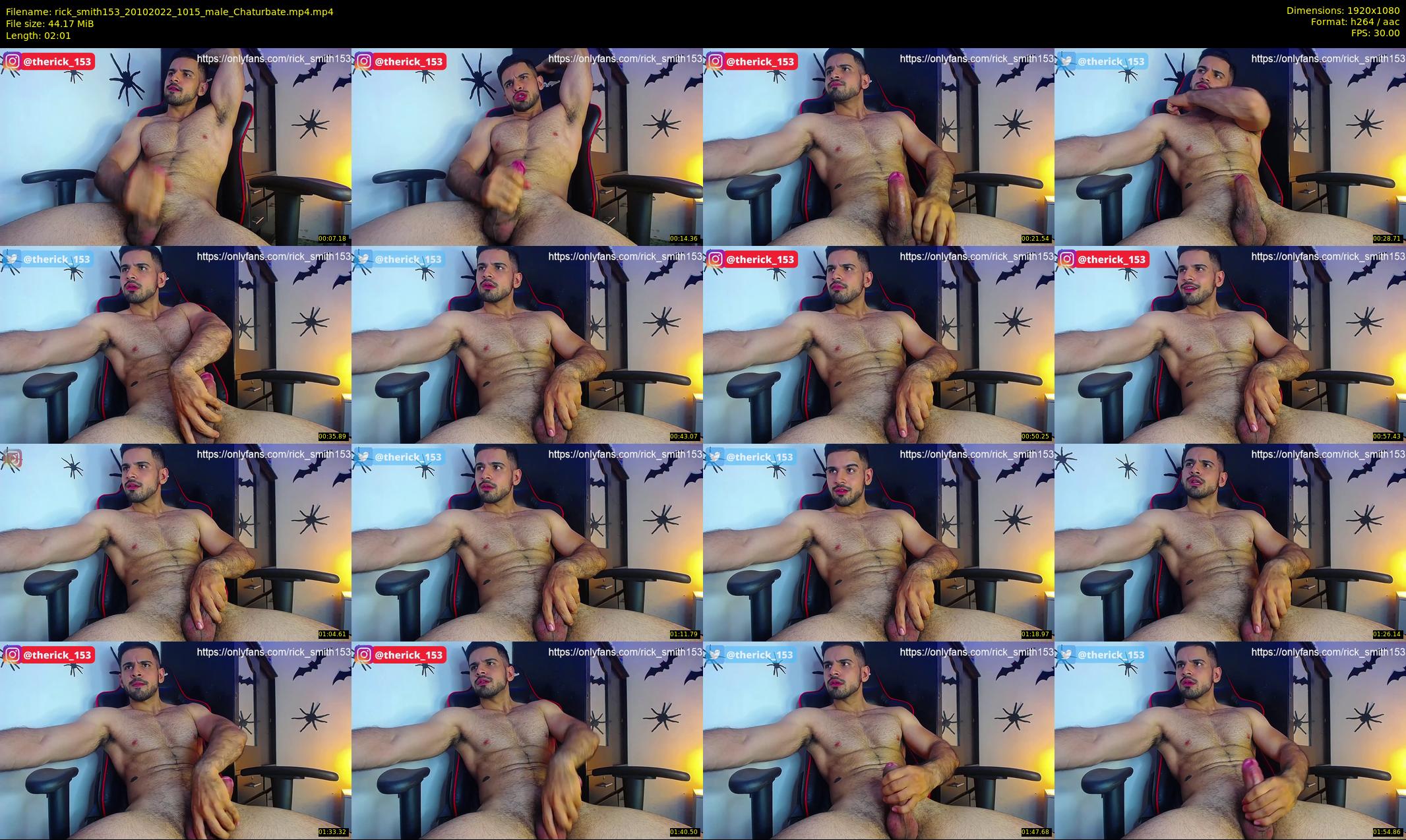 rick_smith153 — 3 minute Chaturbate male cam show recording, 1080p, Oct 20, 2022
