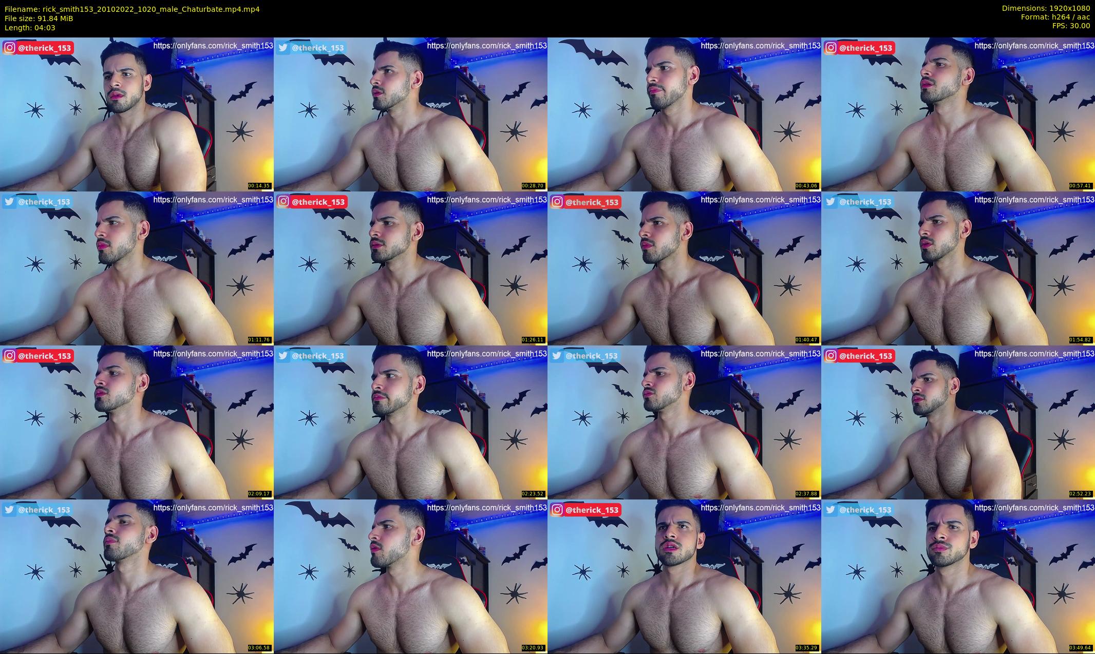 rick_smith153 — 5 minute Chaturbate male cam show recording, 1080p, Oct 20, 2022