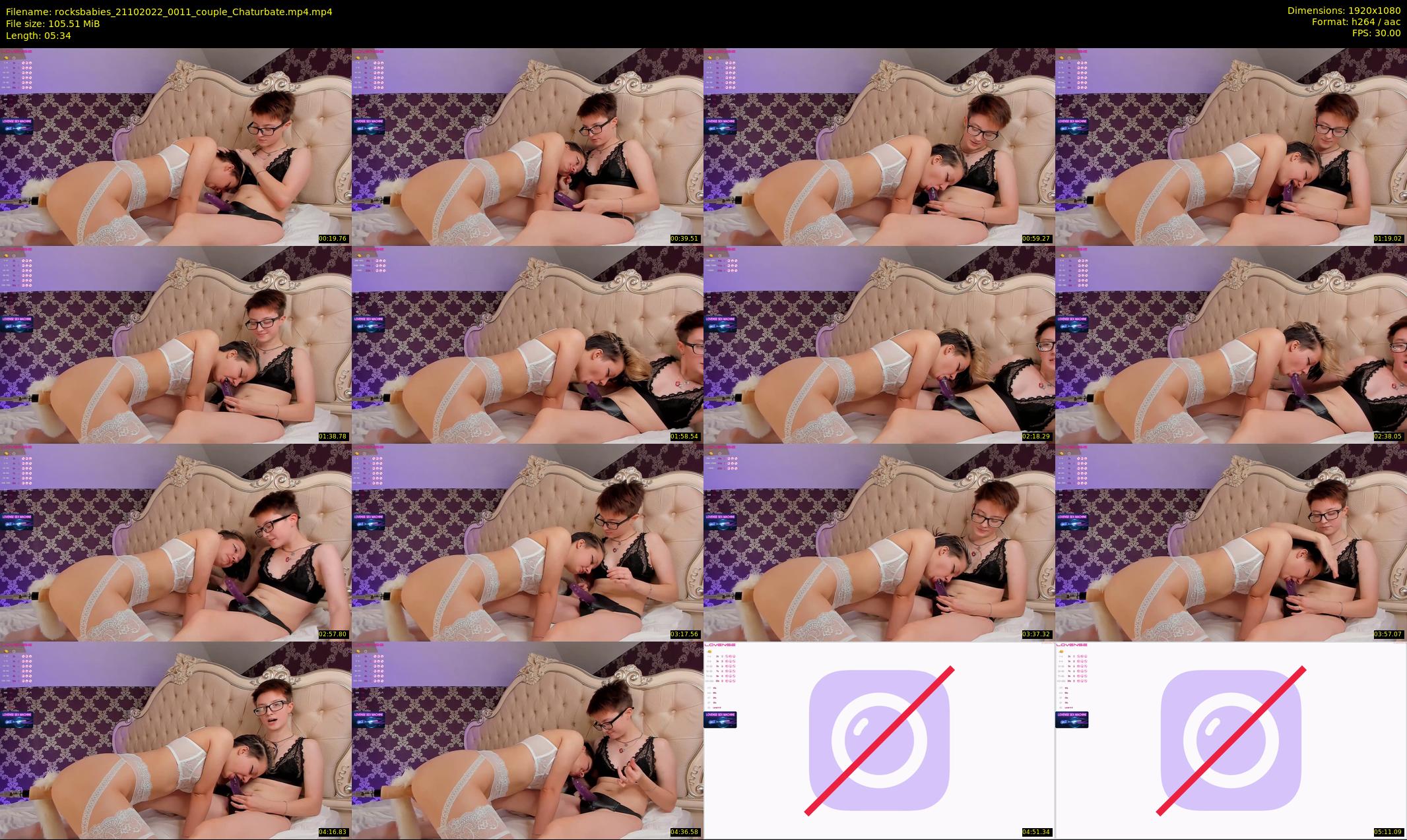 rocksbabies — 6 minute Chaturbate female cam show recording, 1080p, Oct 21, 2022