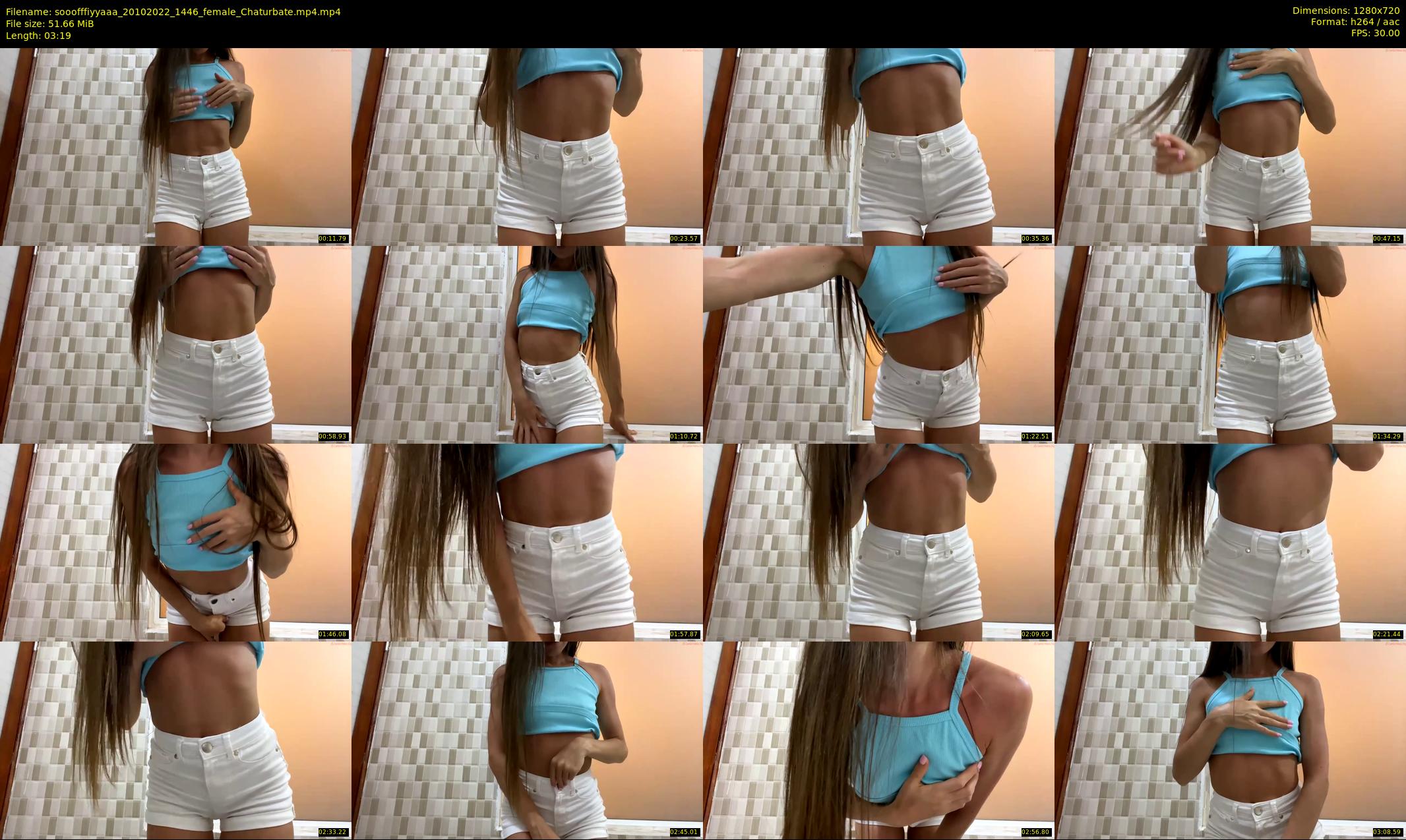 sooofffiyyaaa — 4 minute Chaturbate female cam show recording, 720p, Oct 20, 2022