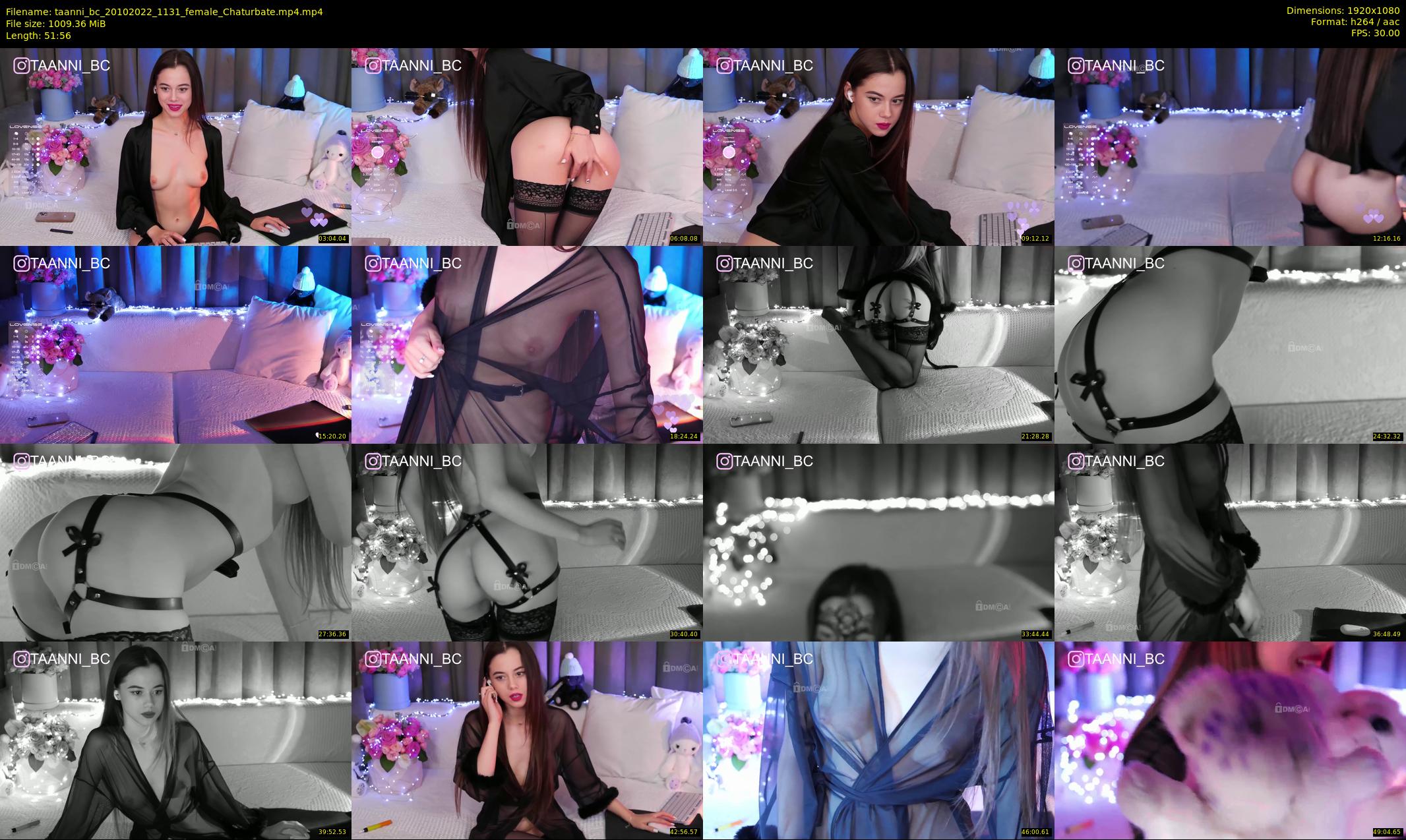 taanni_bc — 52 minute Chaturbate female cam show recording, 1080p, Oct 20, 2022
