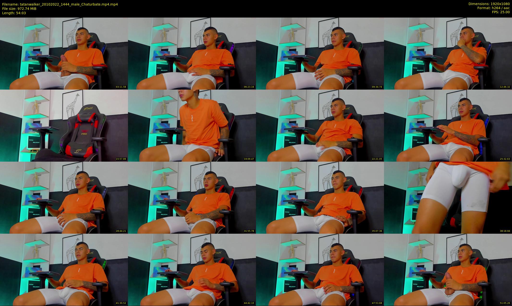 tatanwalker — 55 minute Chaturbate male cam show recording, 1080p, Oct 20, 2022