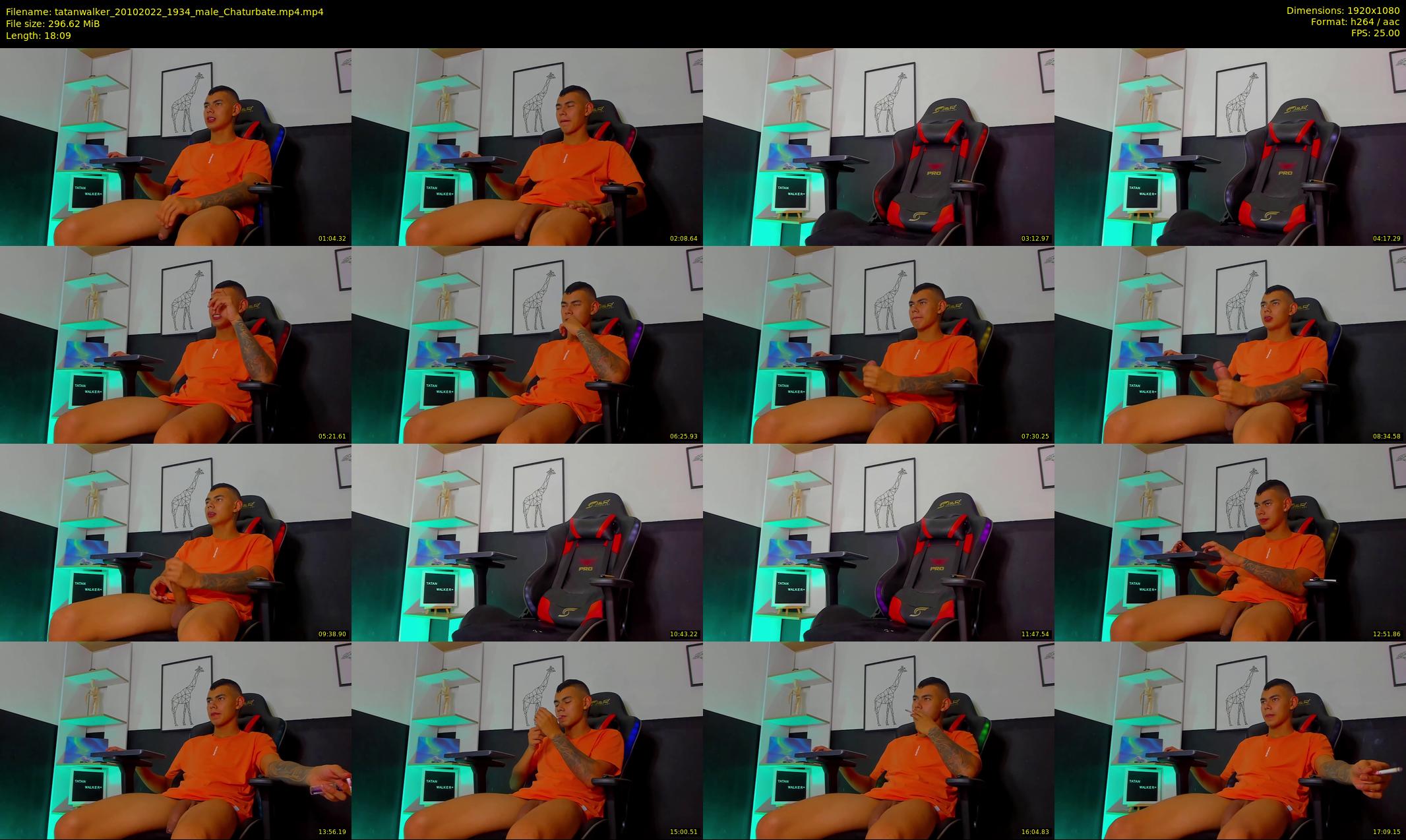 tatanwalker — 19 minute Chaturbate male cam show recording, 1080p, Oct 20, 2022