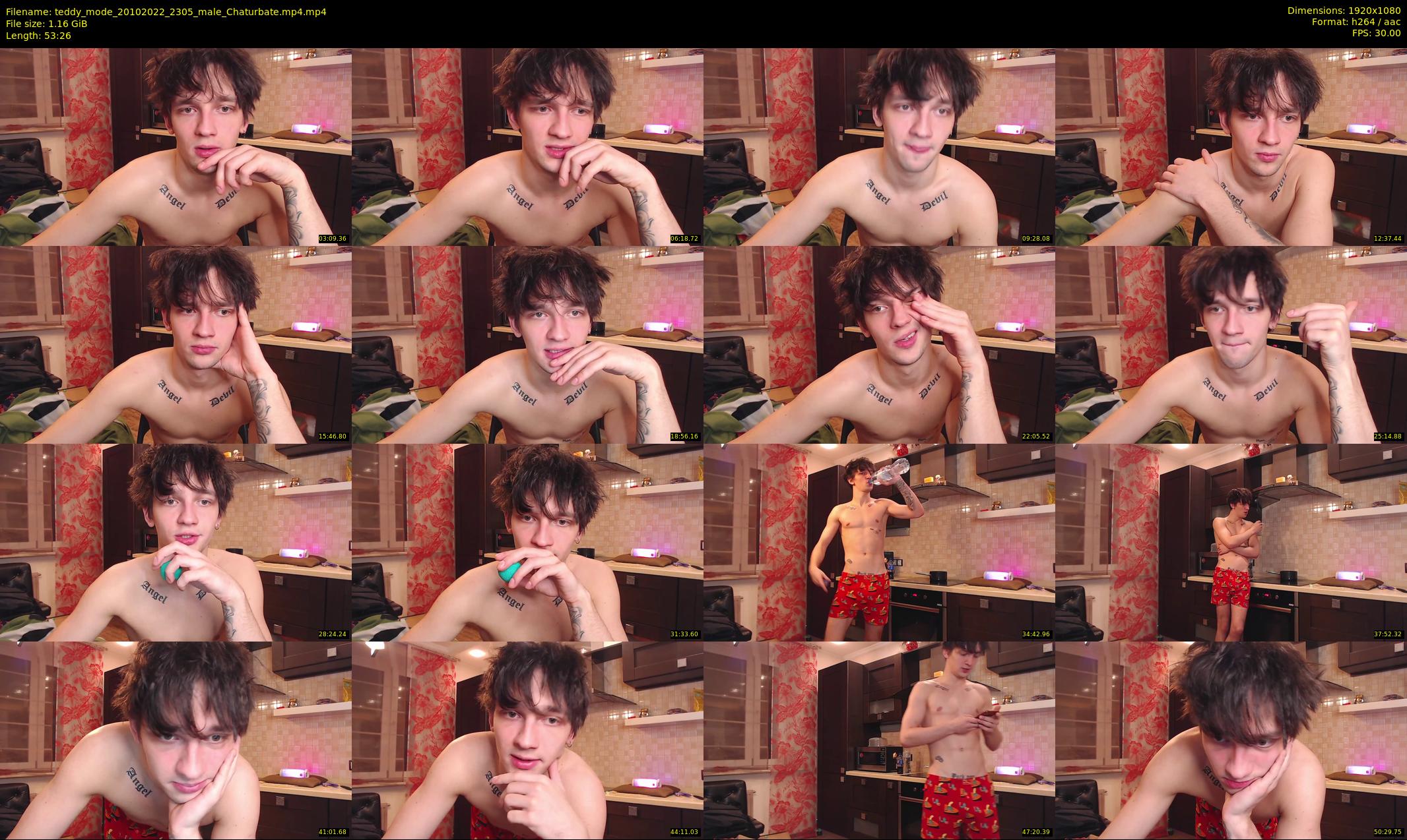 teddy_mode — 54 minute Chaturbate couple cam show recording, 1080p, Oct 20, 2022