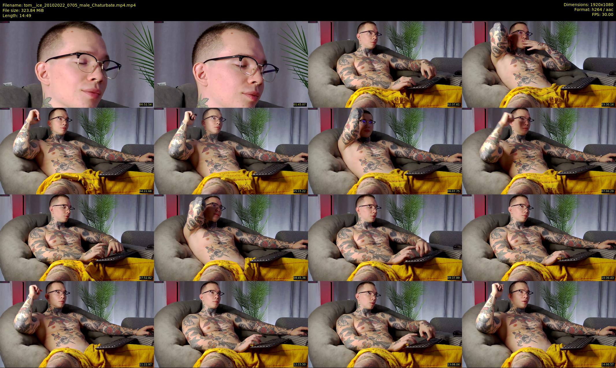 tom__ice — 15 minute Chaturbate male cam show recording, 1080p, Oct 20, 2022