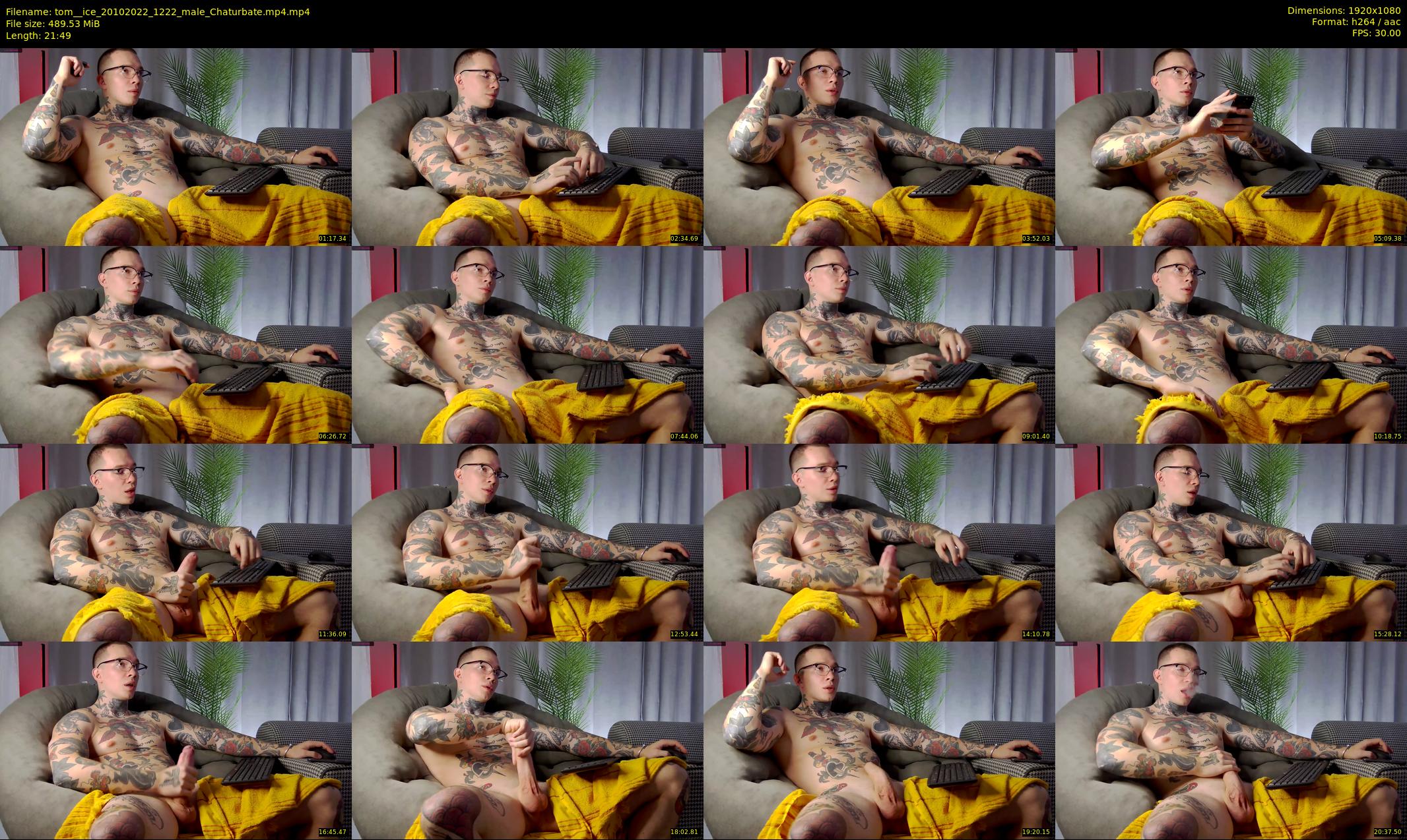tom__ice — 22 minute Chaturbate male cam show recording, 1080p, Oct 20, 2022