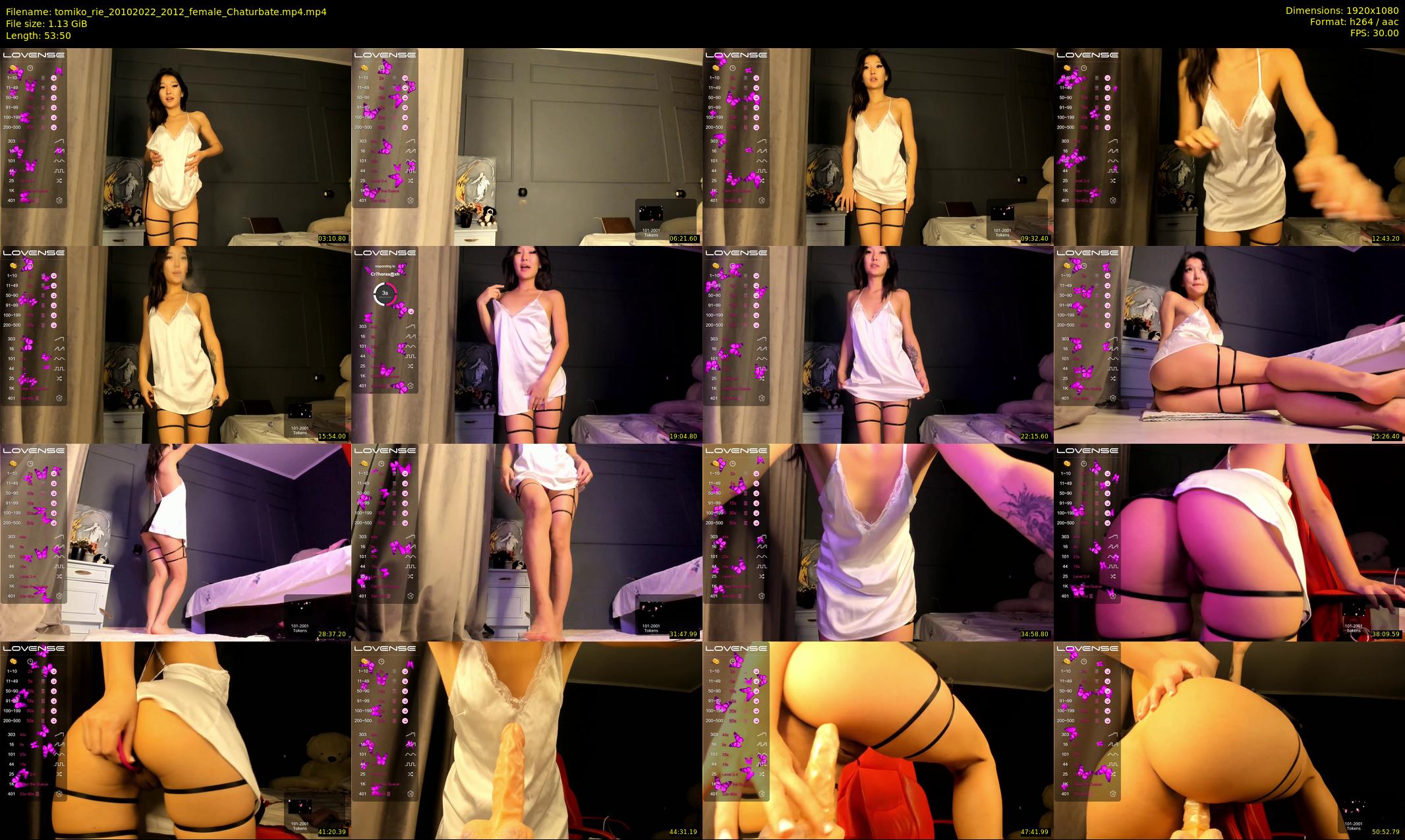 tomiko_rie — 54 minute Chaturbate female cam show recording, 1080p, Oct 20, 2022
