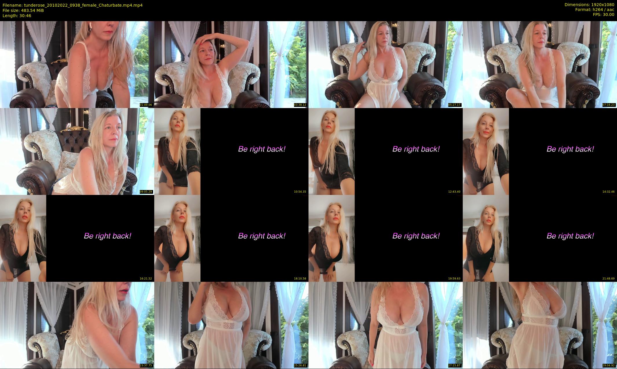 tunderose — 31 minute Chaturbate female cam show recording, 1080p, Oct 20, 2022