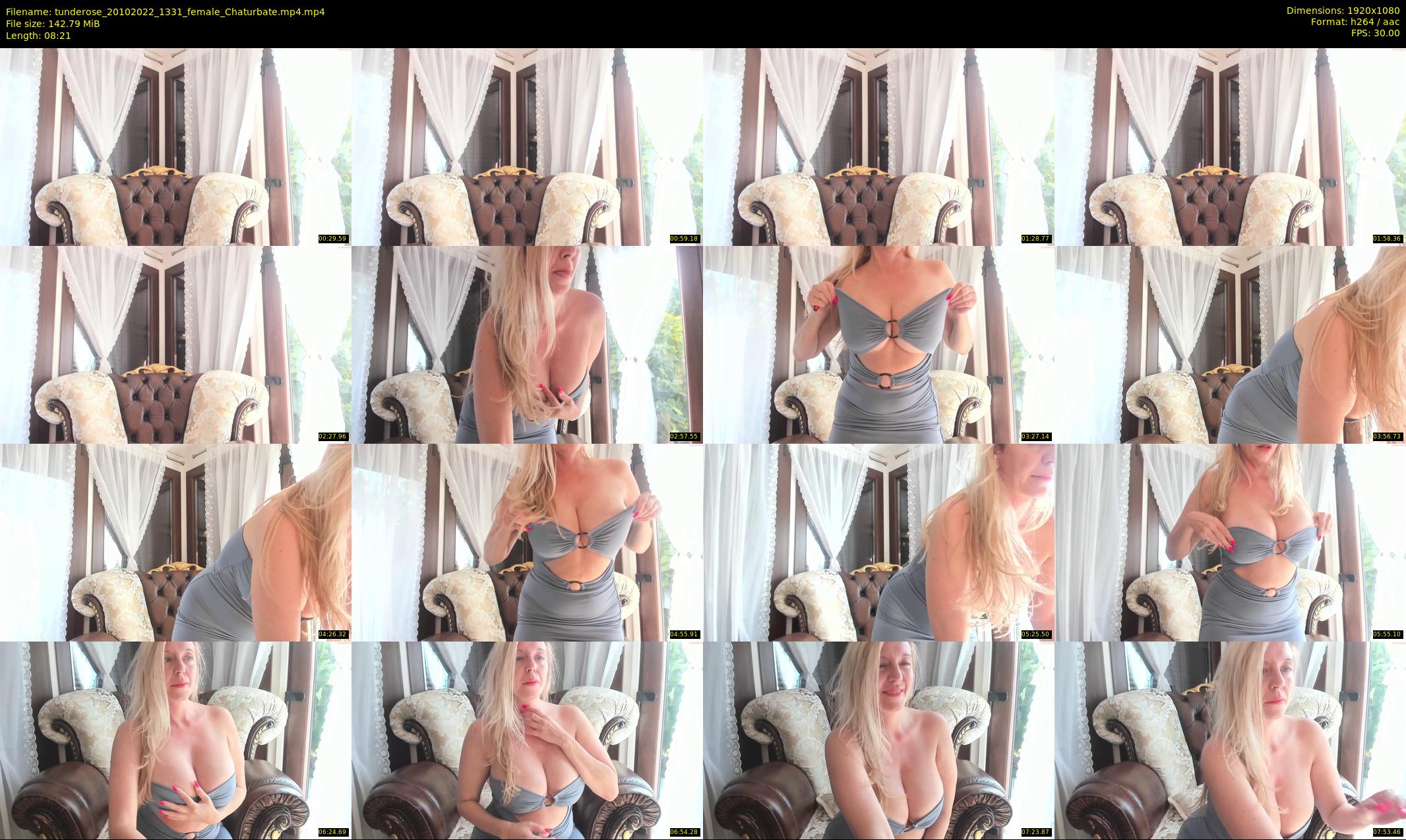 tunderose — 9 minute Chaturbate female cam show recording, 1080p, Oct 20, 2022
