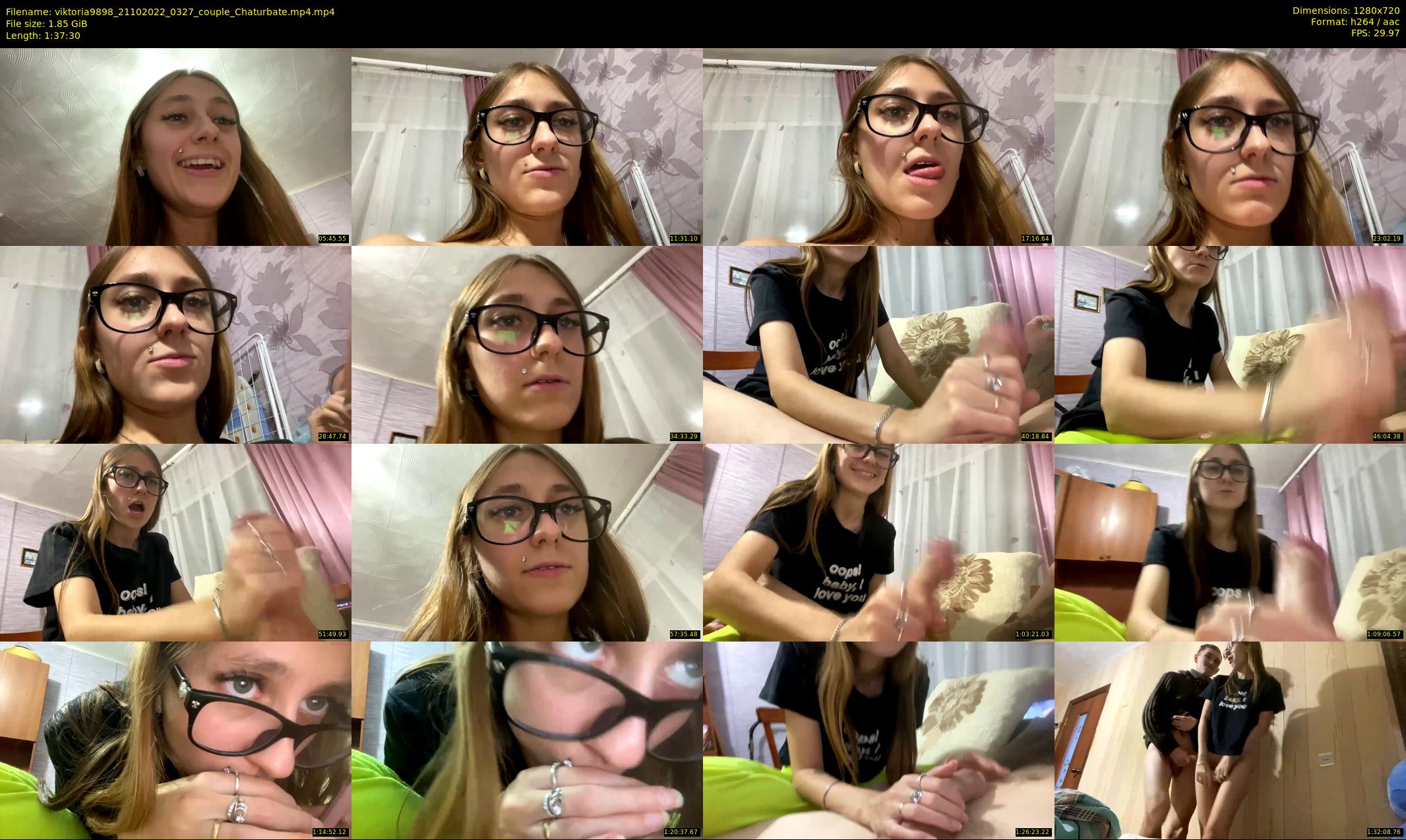 viktoria9898 — 98 minute Chaturbate couple cam show recording, 720p, Oct 21, 2022