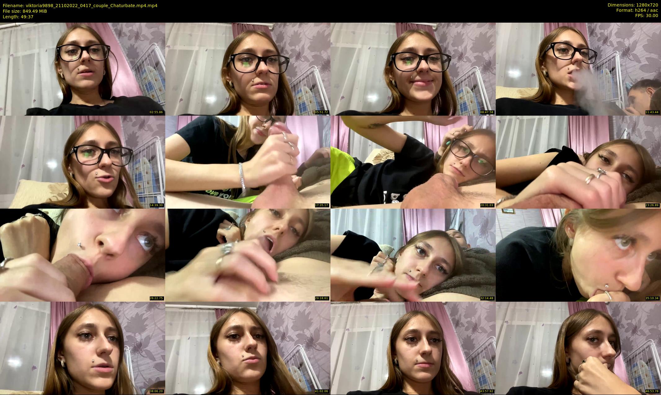 viktoria9898 — 50 minute Chaturbate couple cam show recording, 720p, Oct 21, 2022