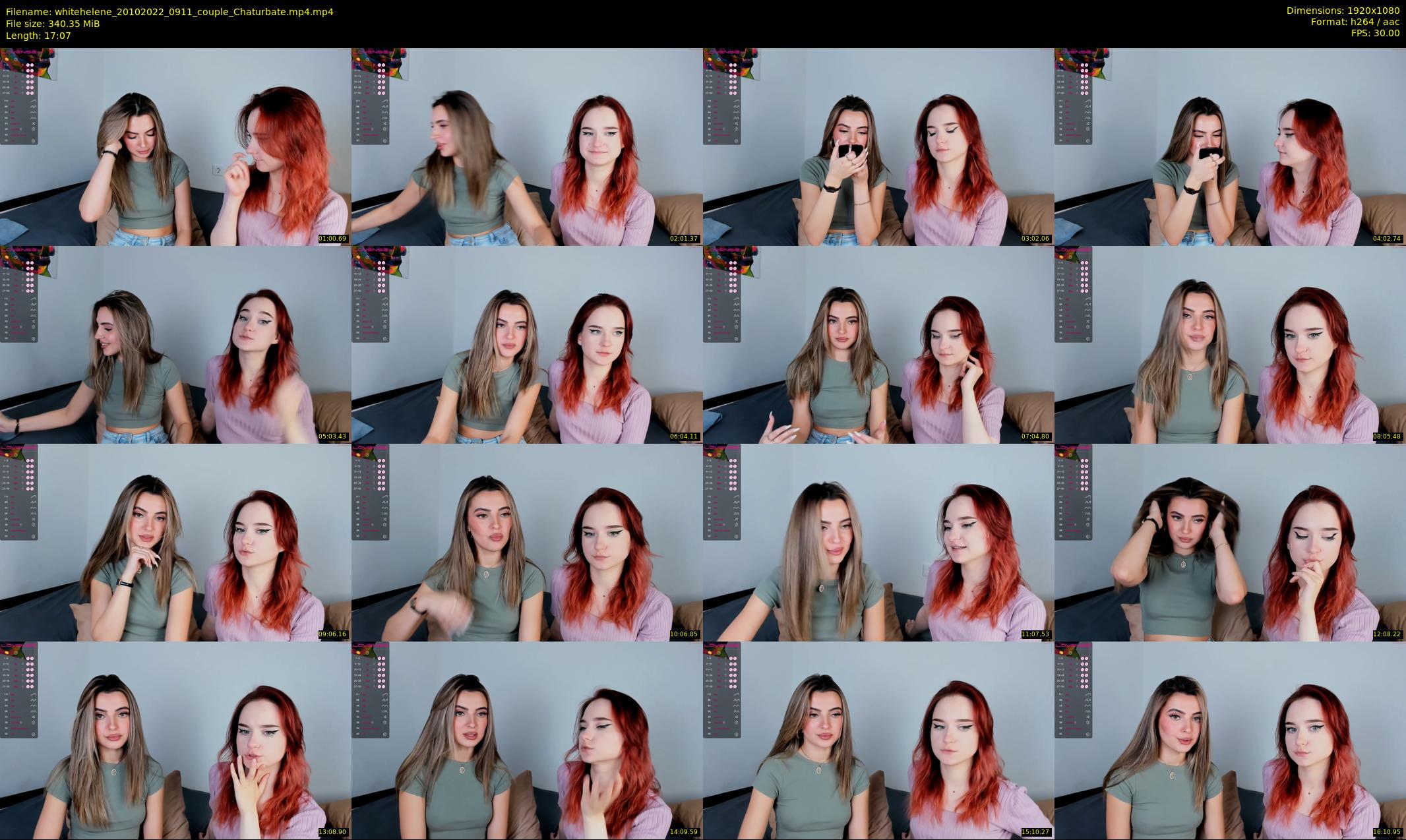 whitehelene — 18 minute Chaturbate female cam show recording, 1080p, Oct 20, 2022
