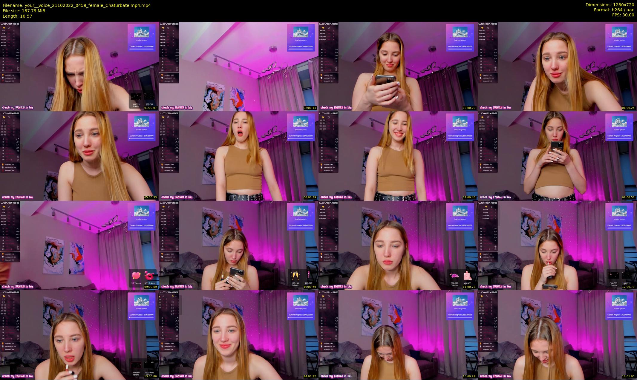 your__voice — 17 minute Chaturbate female cam show recording, 720p, Oct 21, 2022