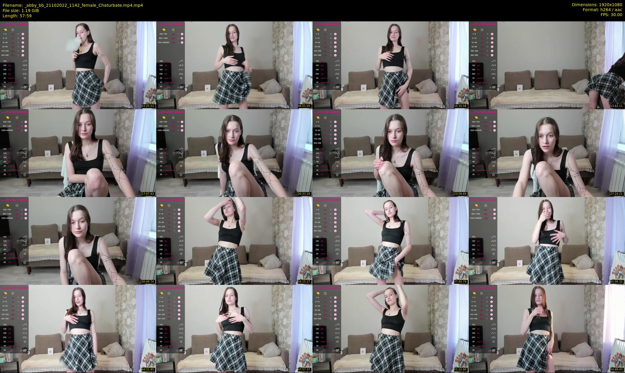 _abby_bb — 58 minute Chaturbate female cam show recording, 1080p, Oct 21, 2022