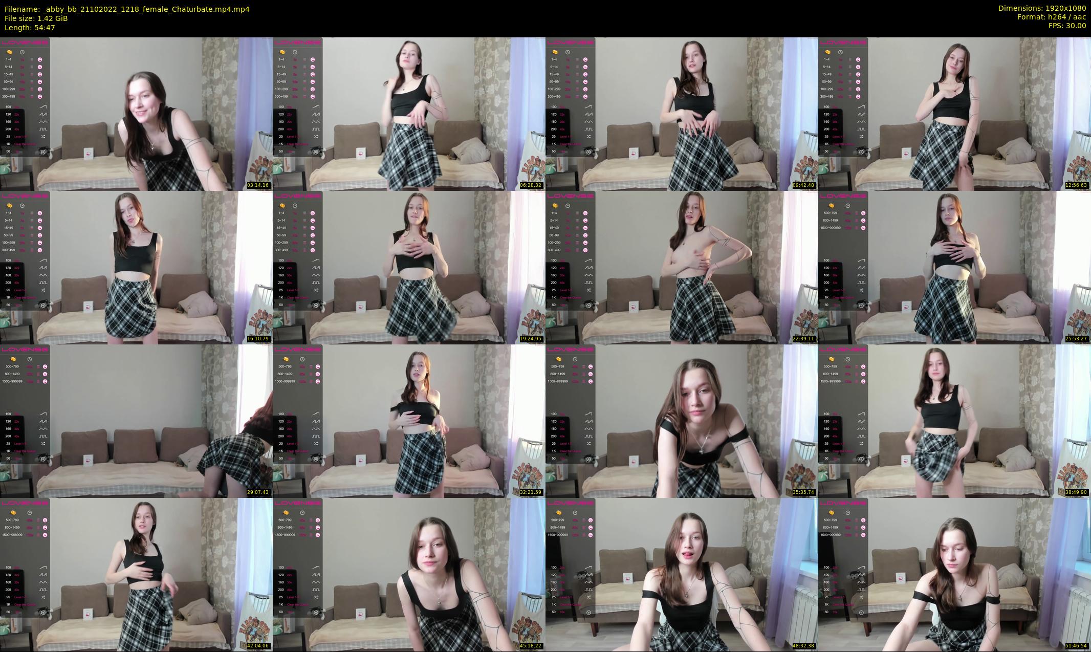 _abby_bb — 55 minute Chaturbate female cam show recording, 1080p, Oct 21, 2022