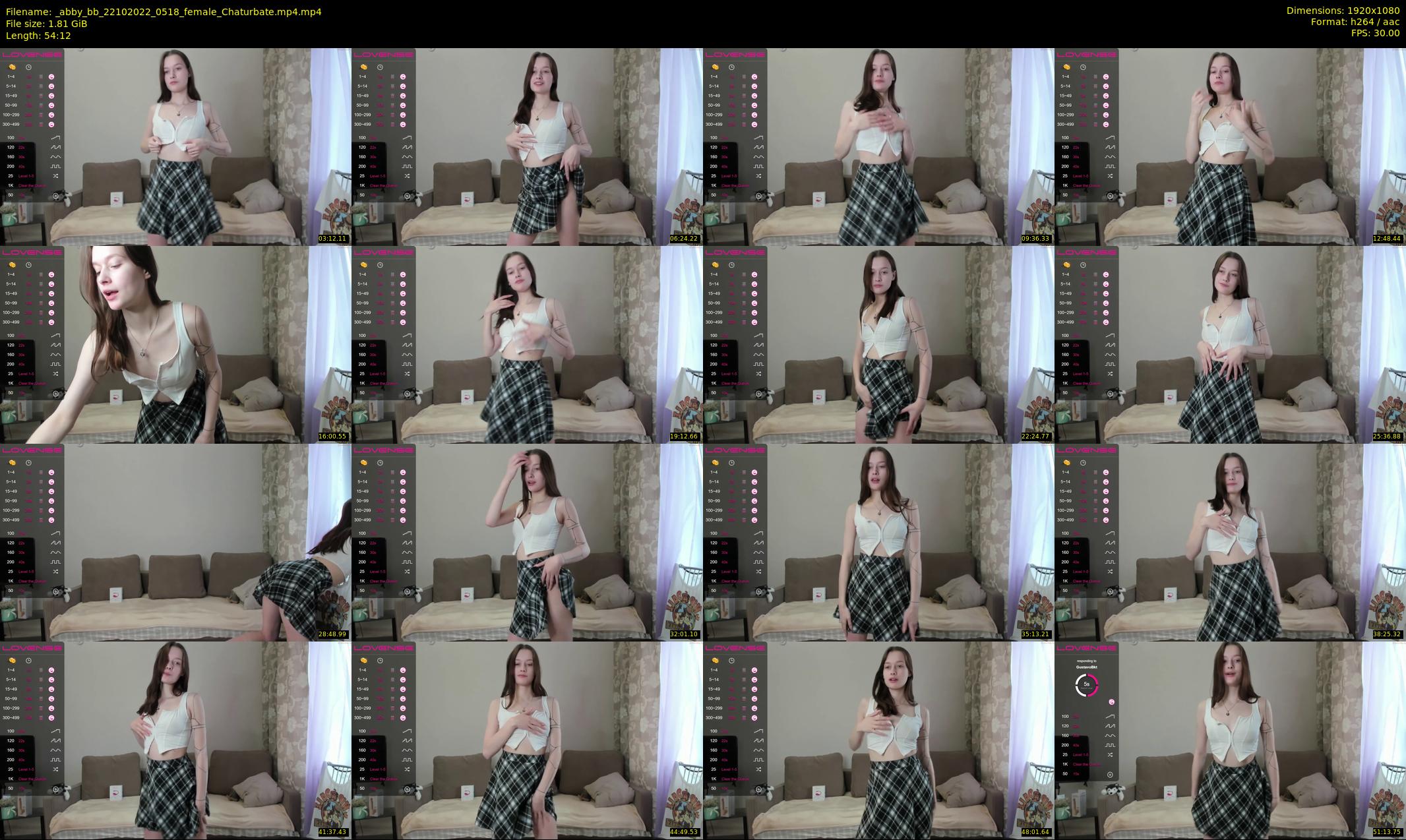 _abby_bb — 55 minute Chaturbate female cam show recording, 1080p, Oct 22, 2022