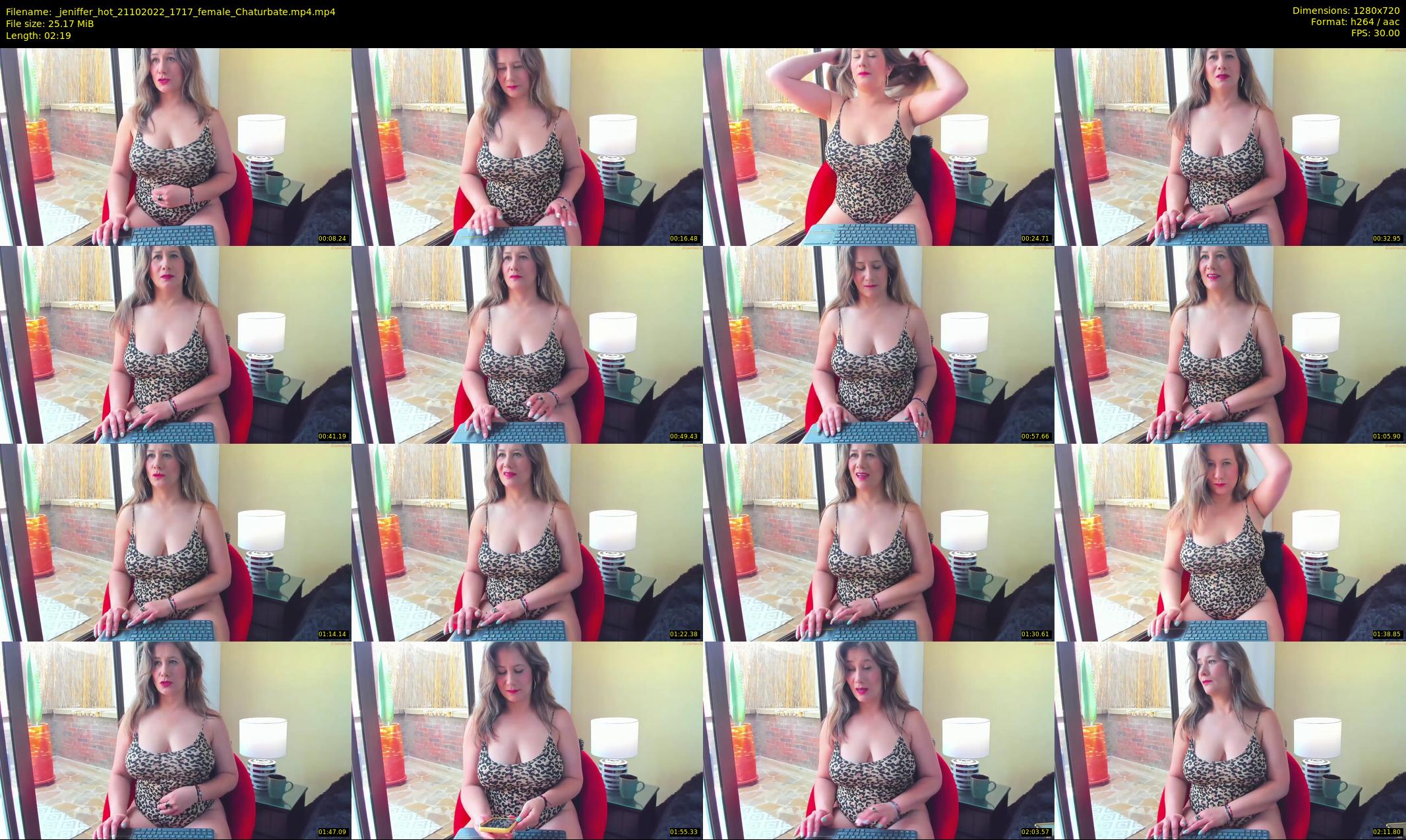 _jeniffer_hot — 3 minute Chaturbate female cam show recording, 720p, Oct 21, 2022