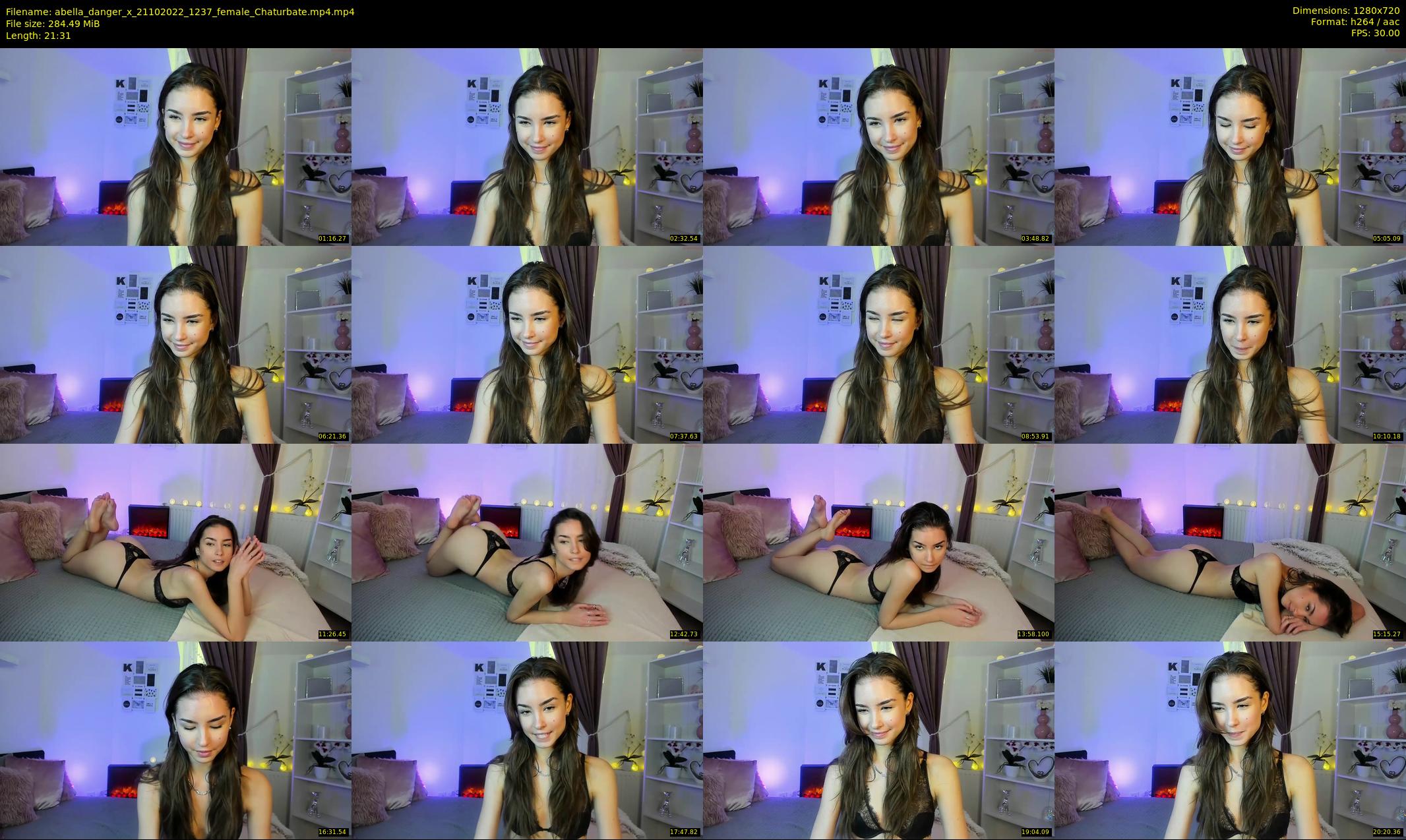 abella_danger_x — 22 minute Chaturbate female cam show recording, 720p, Oct 21, 2022