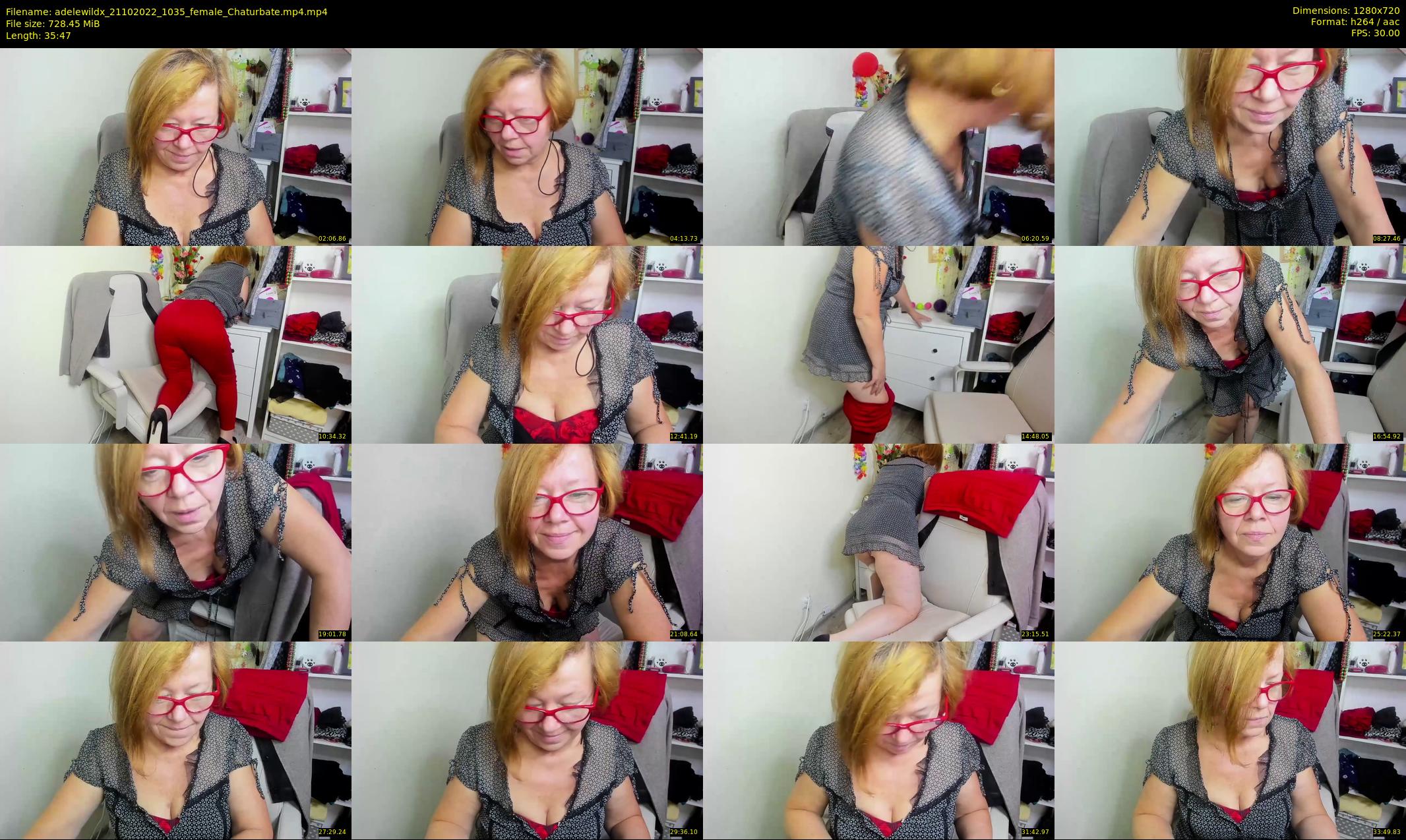 adelewildx — 36 minute Chaturbate female cam show recording, 720p, Oct 21, 2022