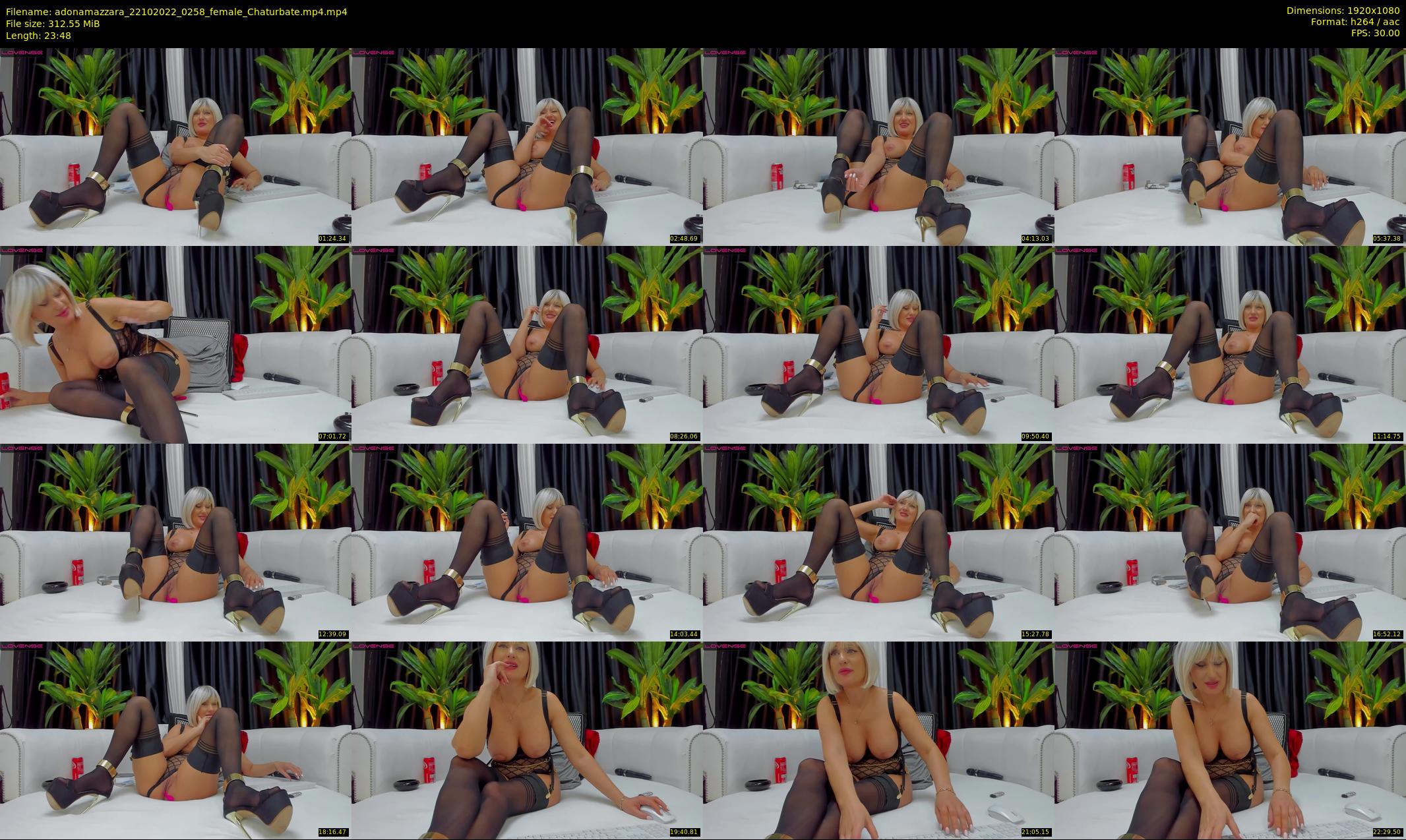 adonamazzara — 24 minute Chaturbate female cam show recording, 1080p, Oct 22, 2022
