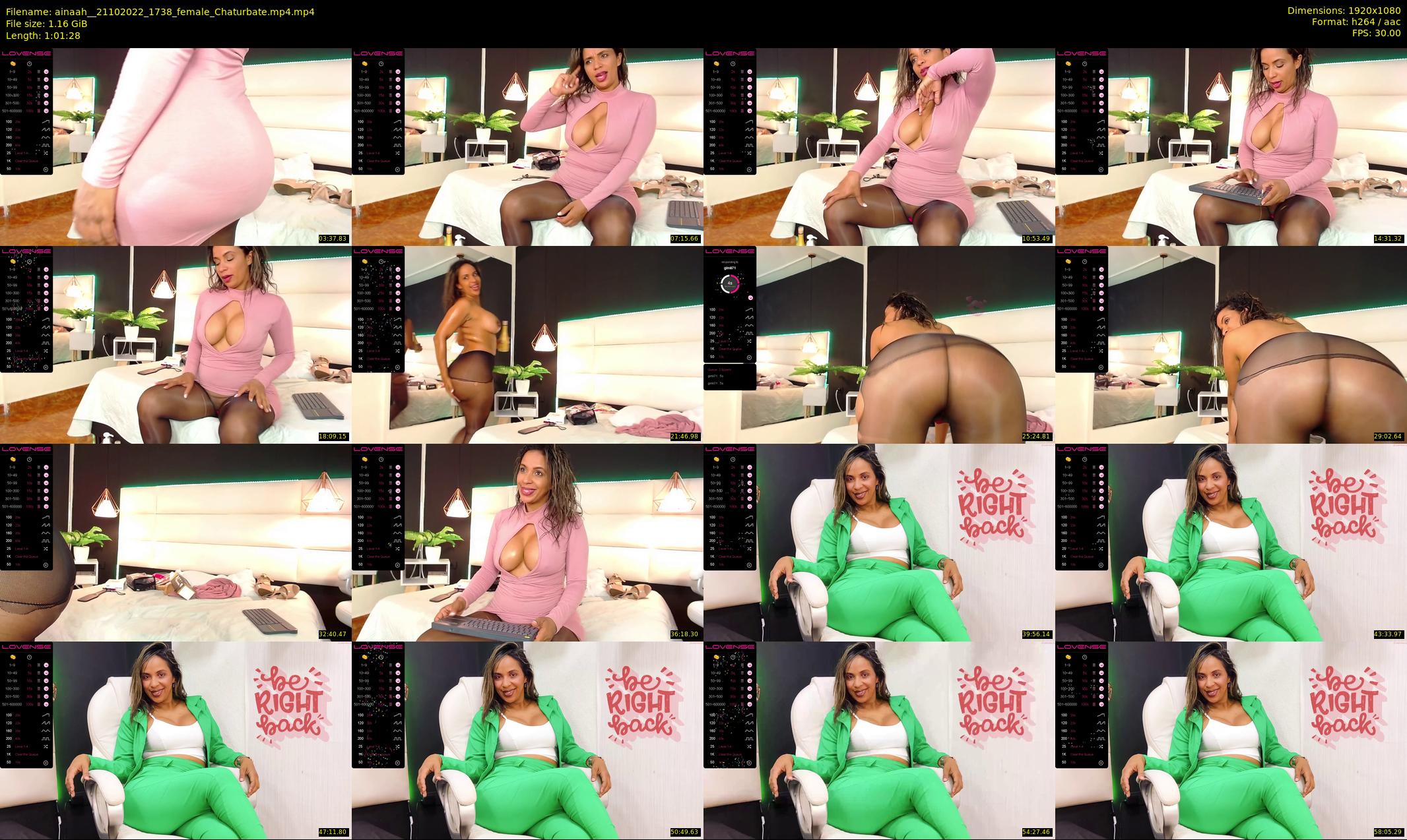 ainaah_ — 62 minute Chaturbate female cam show recording, 1080p, Oct 21, 2022