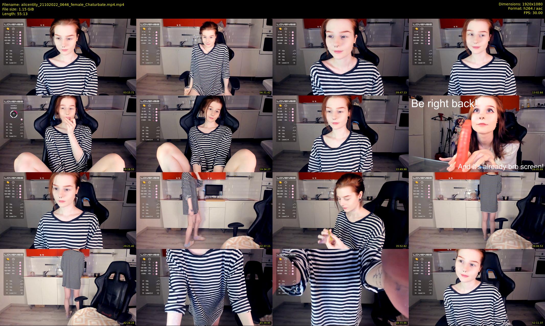 alicentity — 56 minute Chaturbate female cam show recording, 1080p, Oct 21, 2022