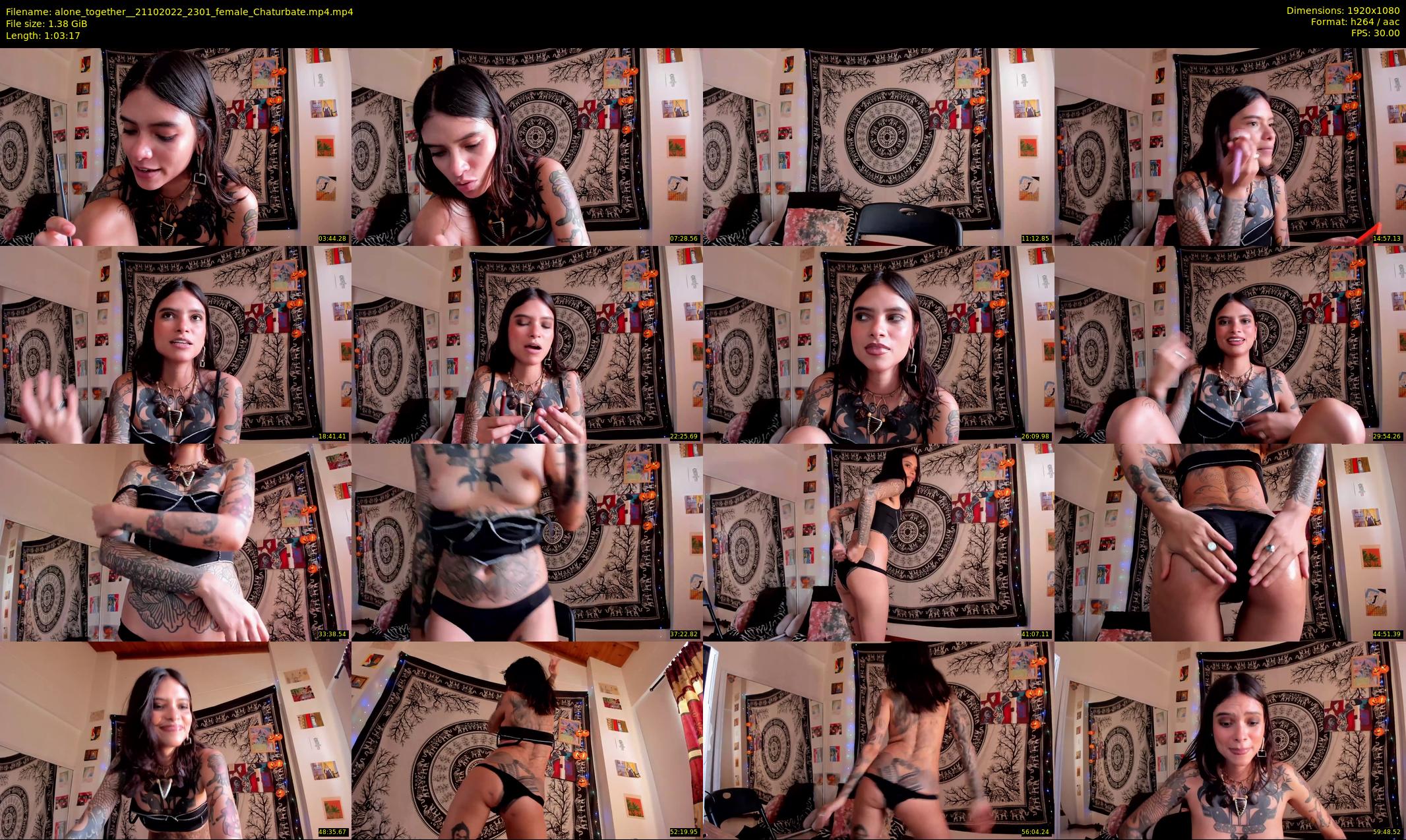 alone_together_ — 64 minute Chaturbate female cam show recording, 1080p, Oct 21, 2022