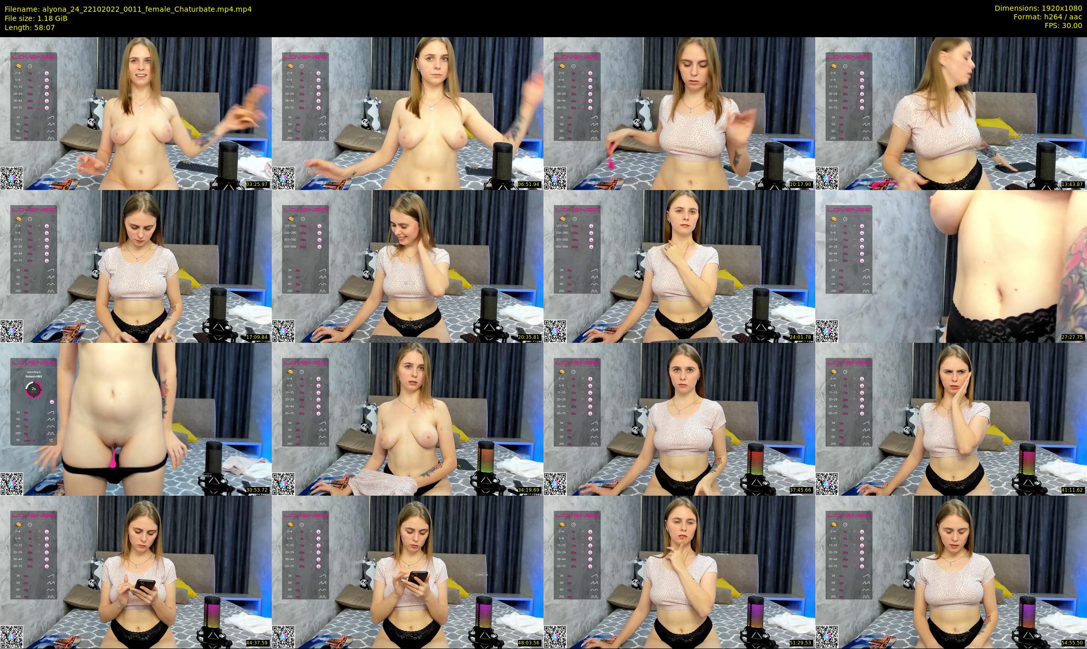 alyona_24 — 59 minute Chaturbate female cam show recording, 1080p, Oct 22, 2022