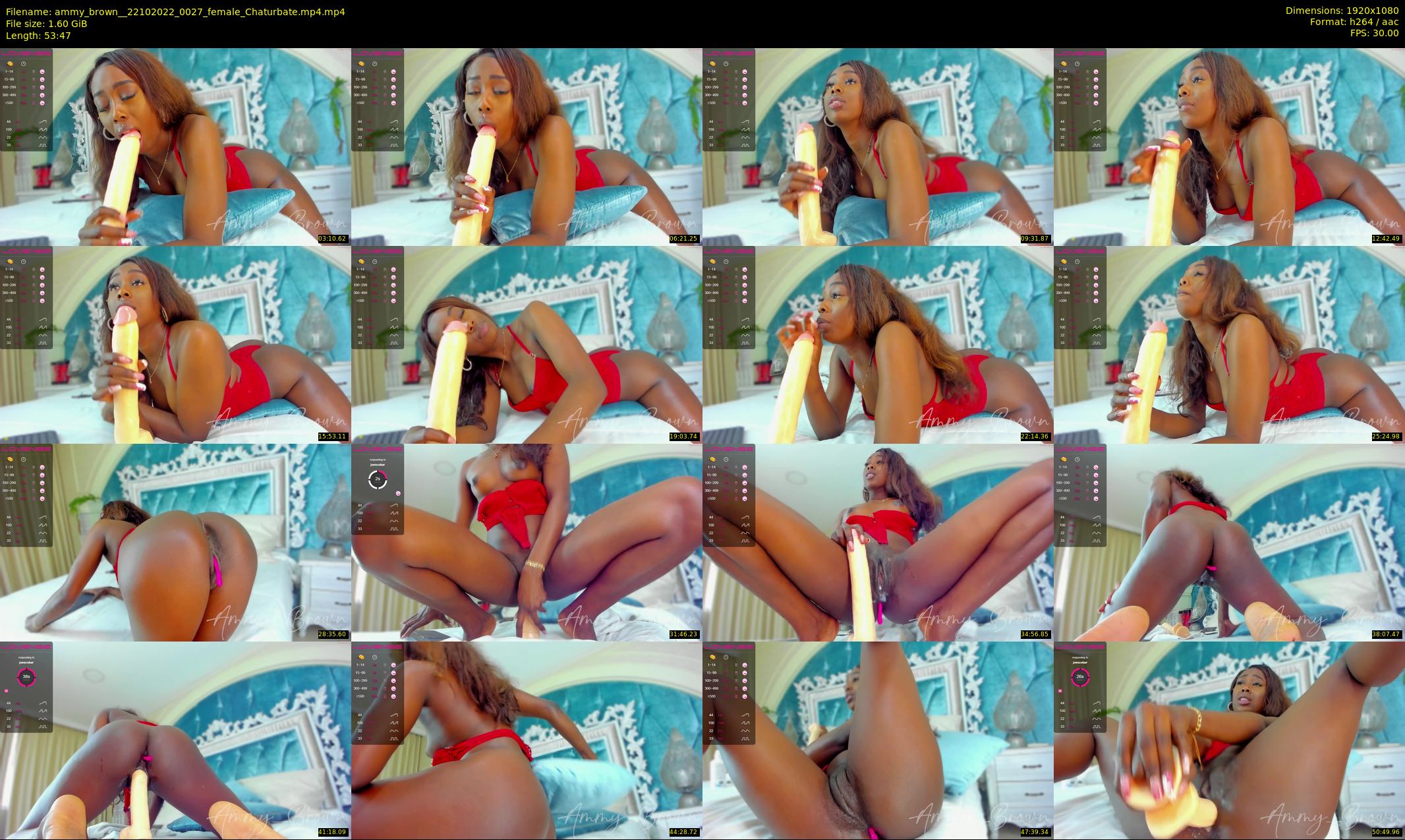 ammy_brown_ — 54 minute Chaturbate female cam show recording, 1080p, Oct 22, 2022