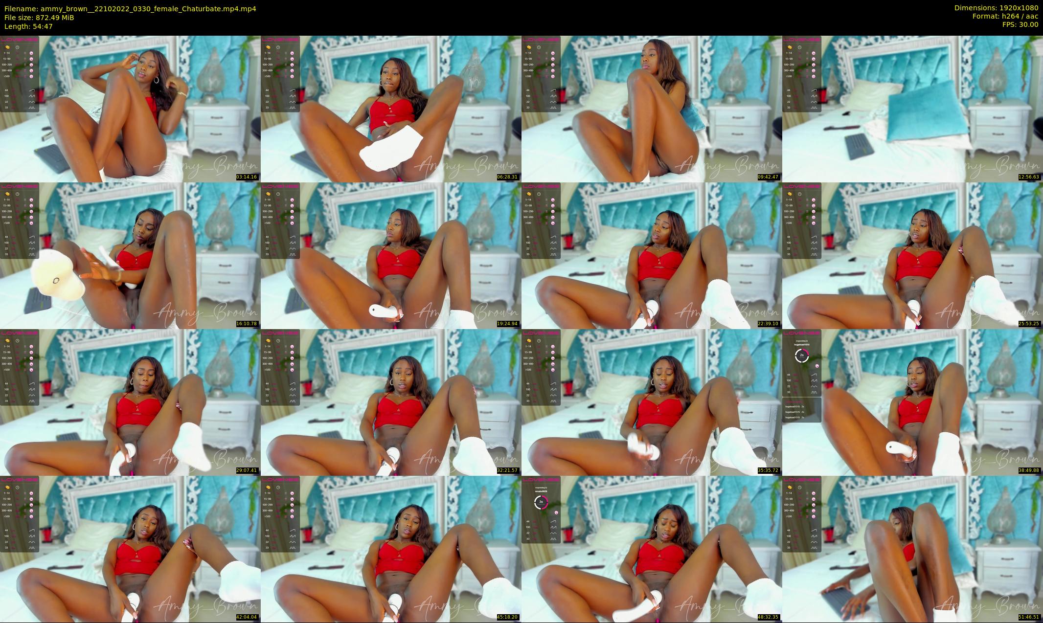 ammy_brown_ — 55 minute Chaturbate female cam show recording, 1080p, Oct 22, 2022