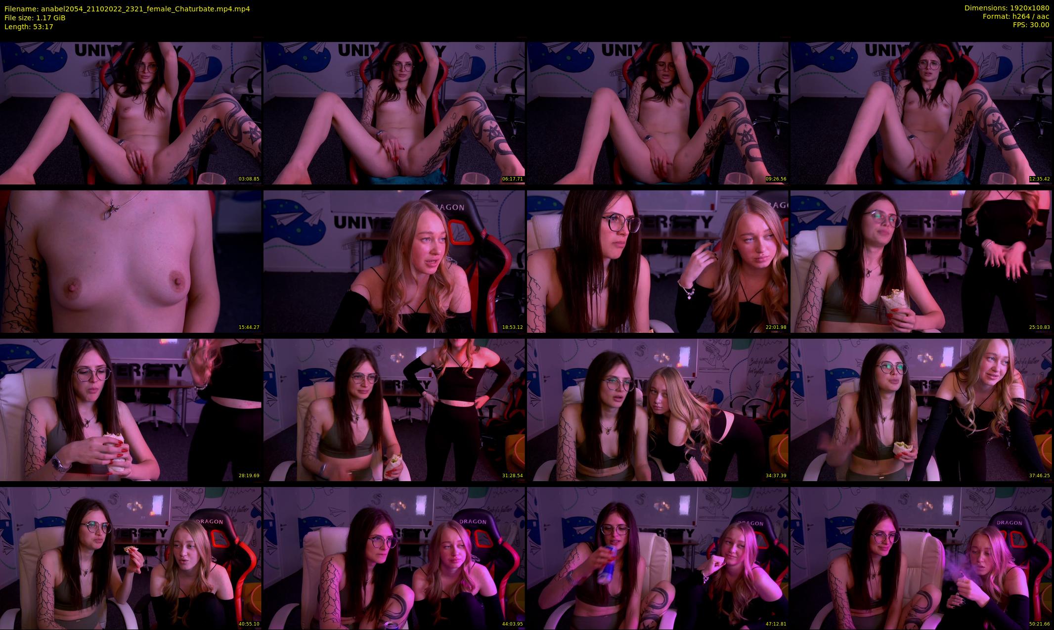 anabel2054 — 54 minute Chaturbate female cam show recording, 1080p, Oct 21, 2022