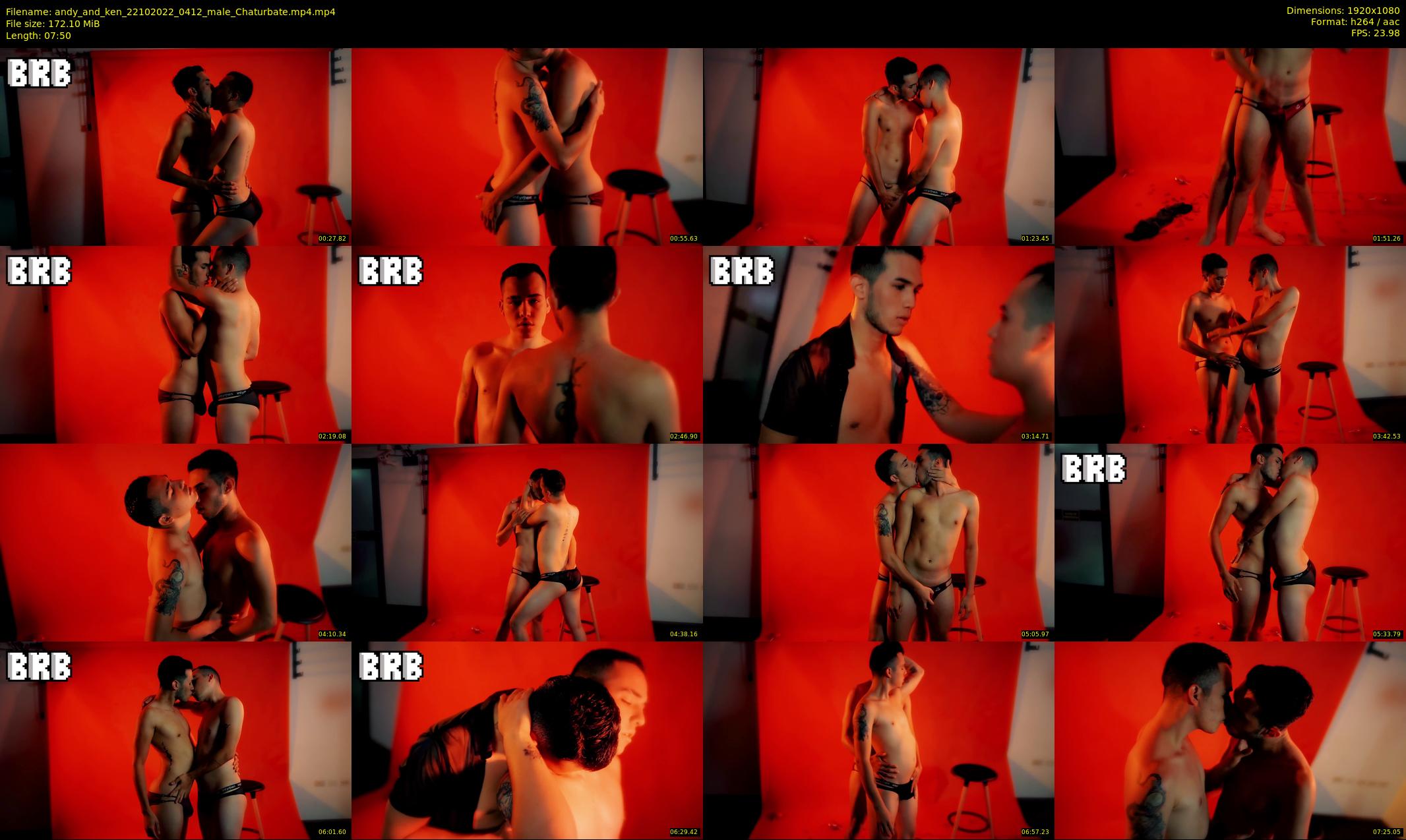 andy_and_ken — 8 minute Chaturbate male cam show recording, 1080p, Oct 22, 2022