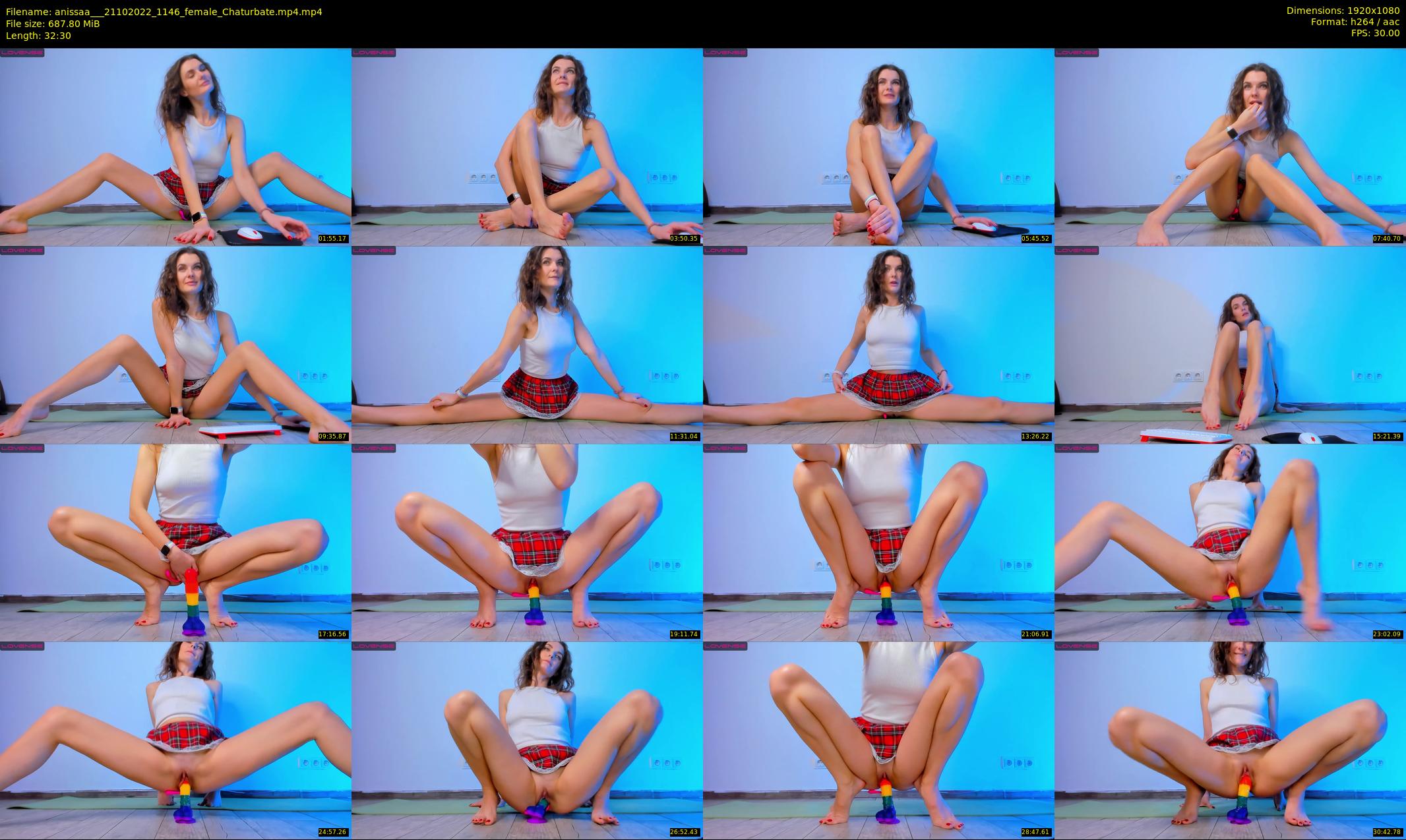 anissaa__ — 33 minute Chaturbate female cam show recording, 1080p, Oct 21, 2022