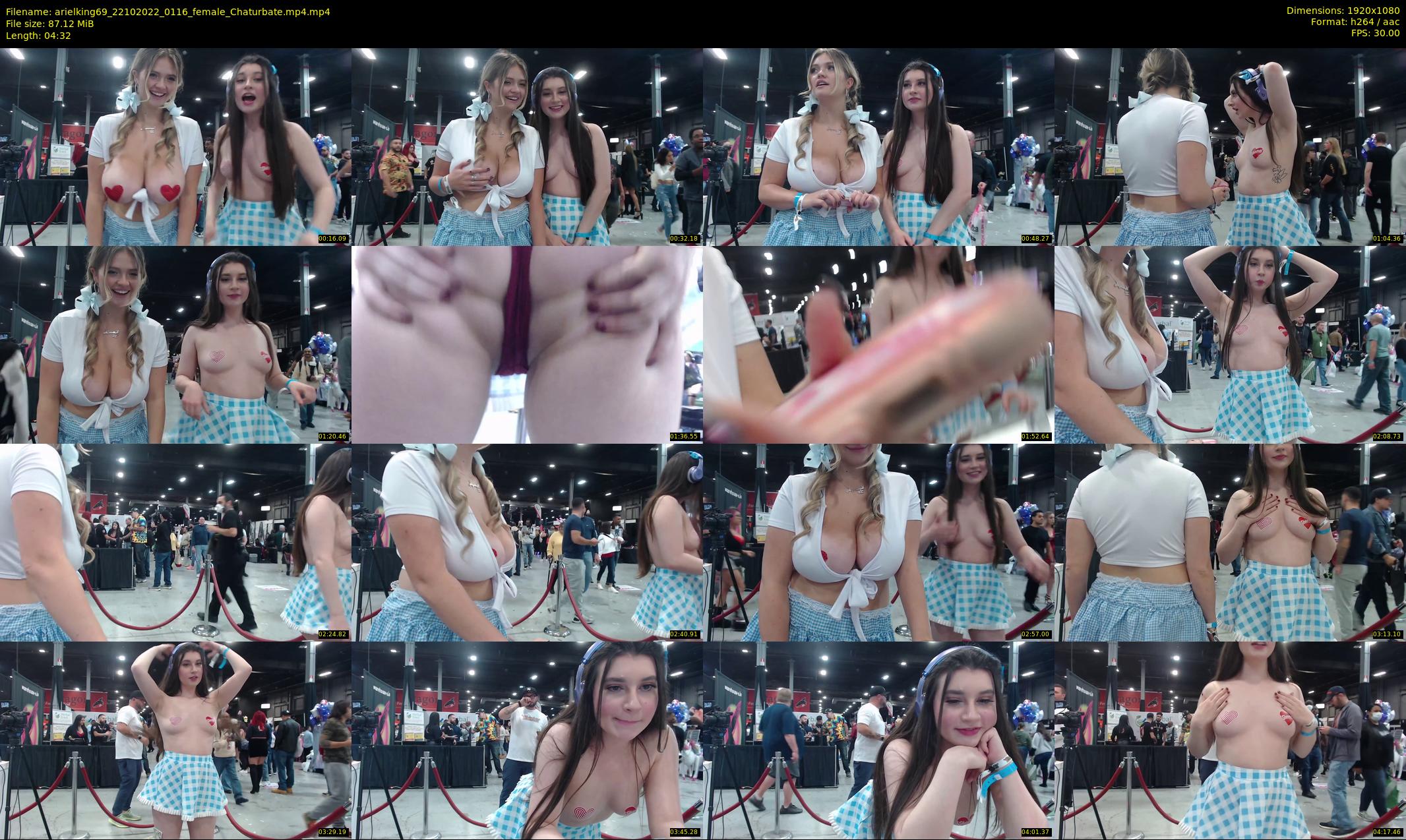 arielking69 — 5 minute Chaturbate female cam show recording, 1080p, Oct 22, 2022