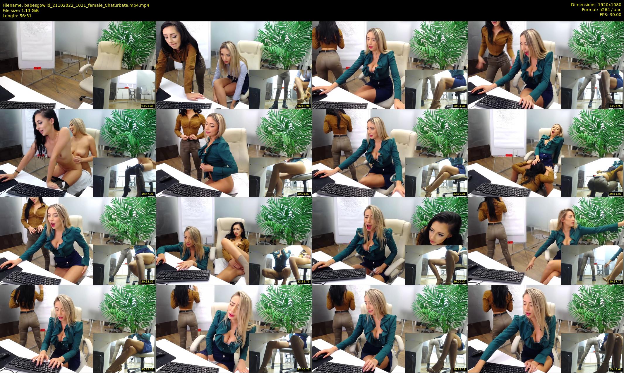 babesgowild — 57 minute Chaturbate couple cam show recording, 1080p, Oct 21, 2022